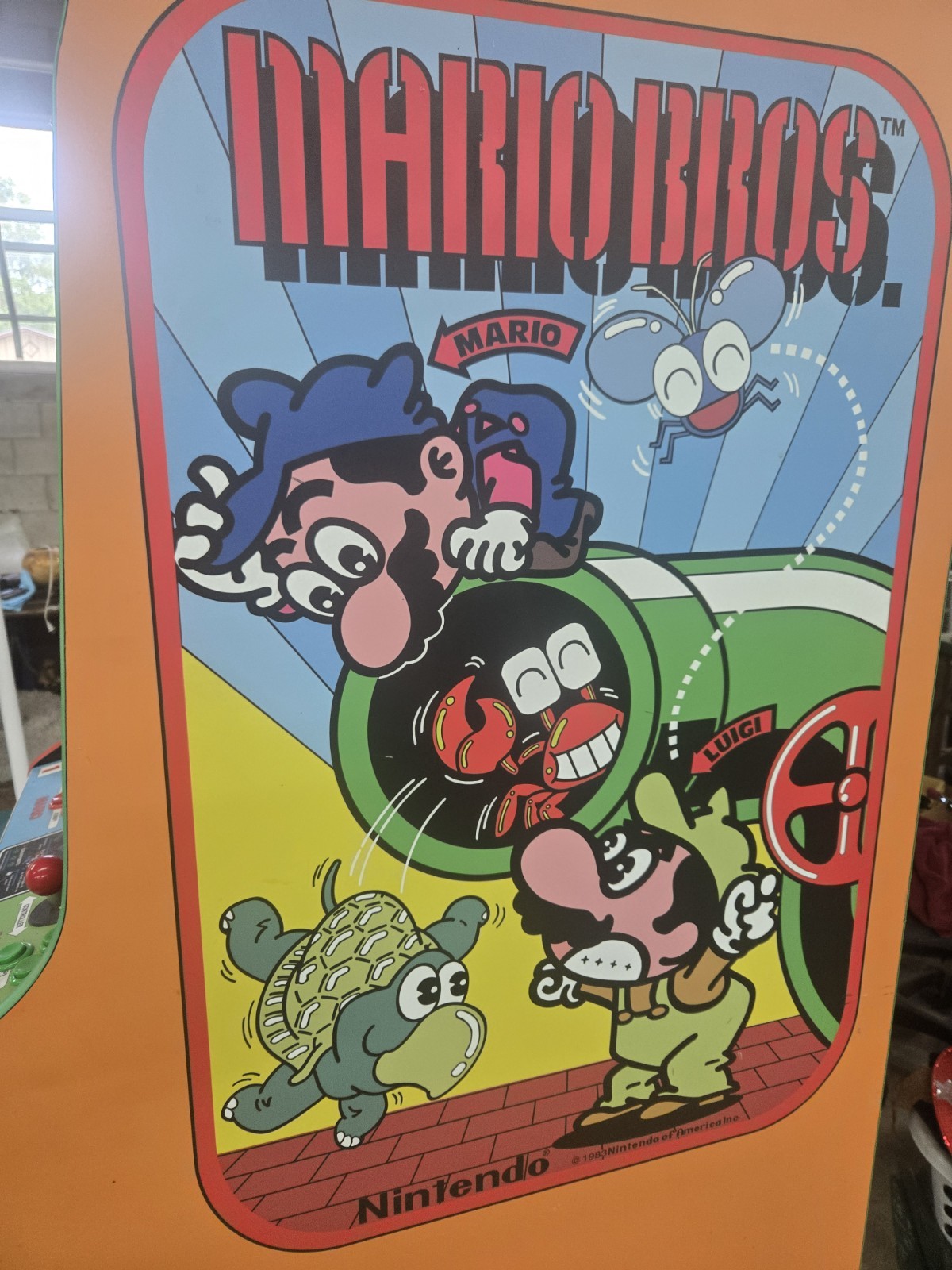 Nintendo Mario Bros. Upright Video Arcade Cabinet 2-Player TMA1-PP-US 1983