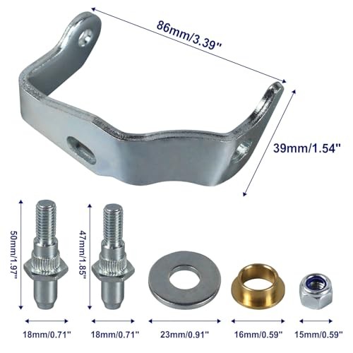 6038456 89025539 Door Hinge Pin Bushing Repair Kit Compatible with Front Left