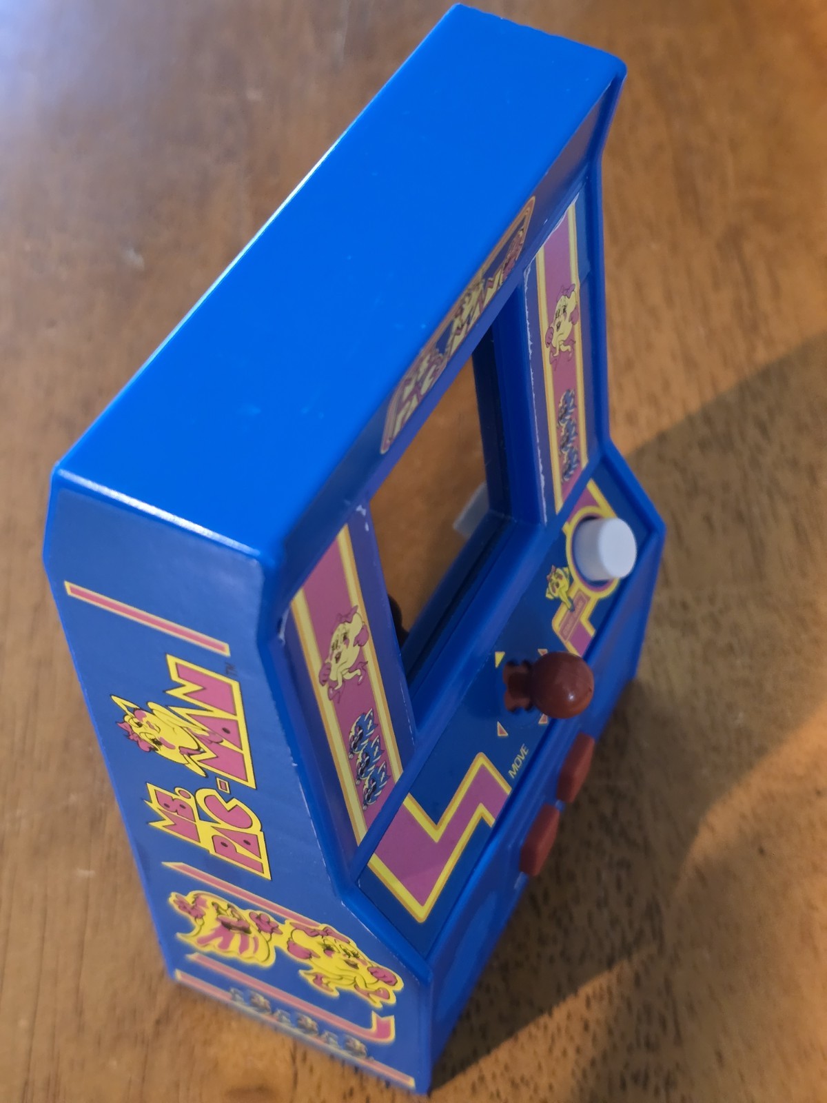 Bandai Namco Ms Pac-Man Retro Mini Arcade 09614 Pacman Game. Tested Works Great.