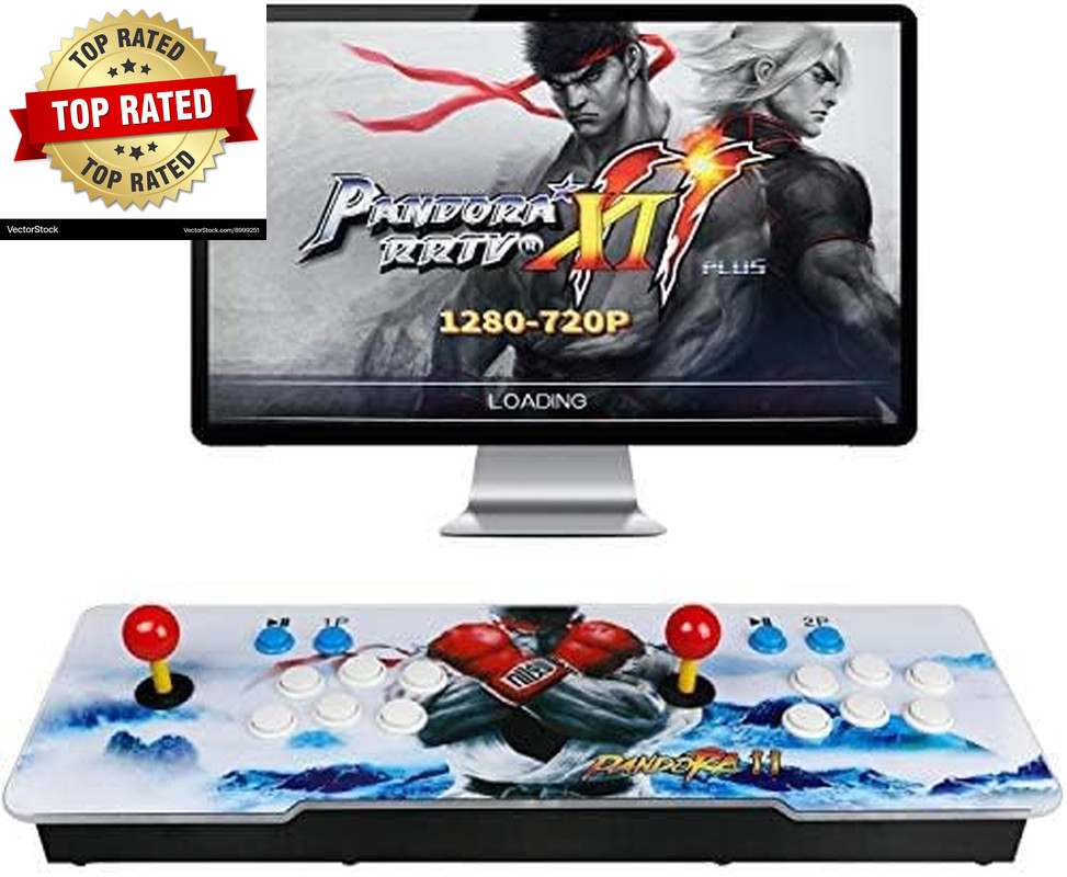 30000 Classic Arcade Game Machine 2 Players ,11 1280X720 Full HD Video Game