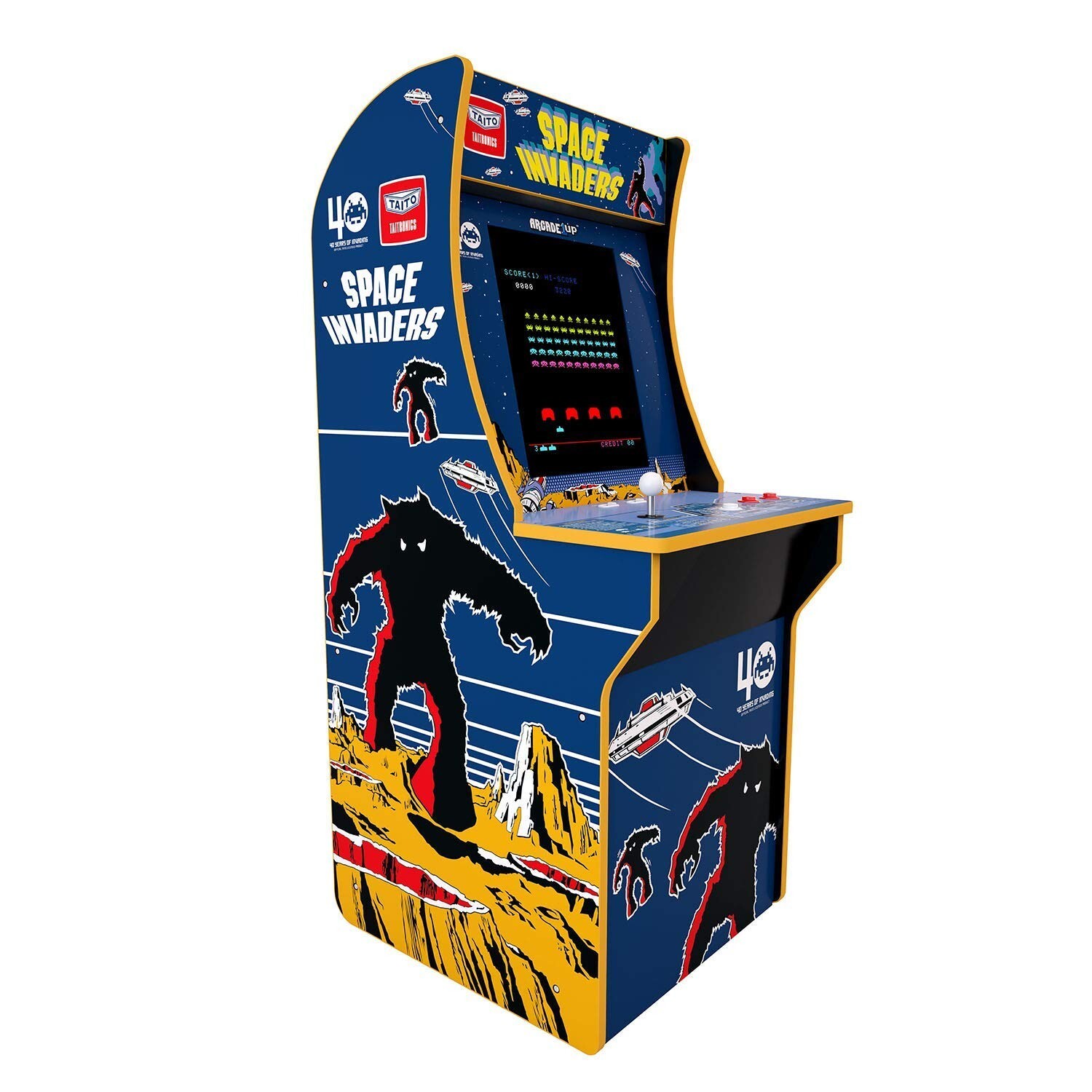 RARE!! Arcade1Up Space Invaders Arcade Machine NEW IN BOX – SEALED