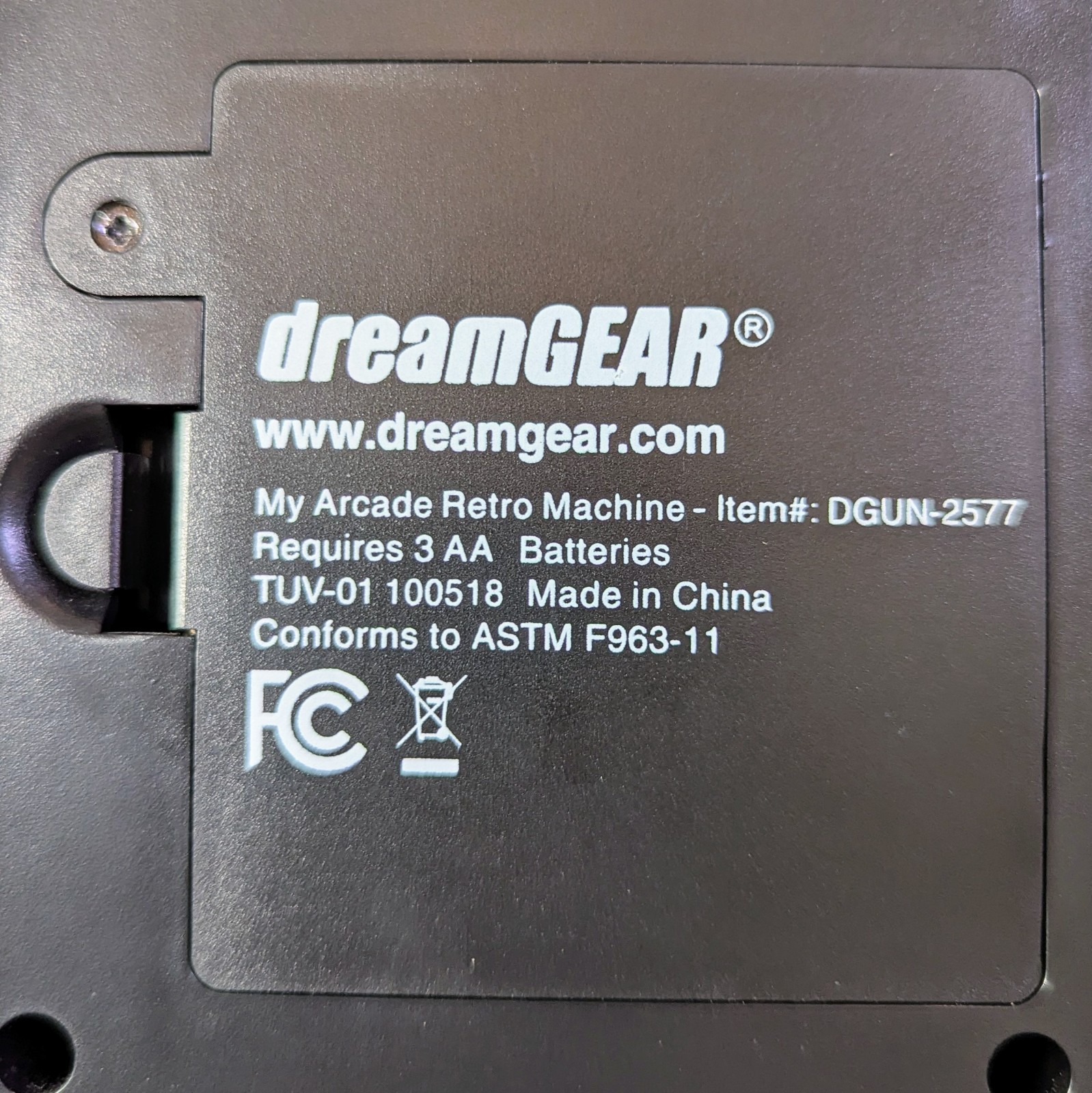 DREAMGEAR MY ARCADE RETRO MACHINE VIDEO GAMING HANDHELD SYSTEM 200 GAMES TESTED