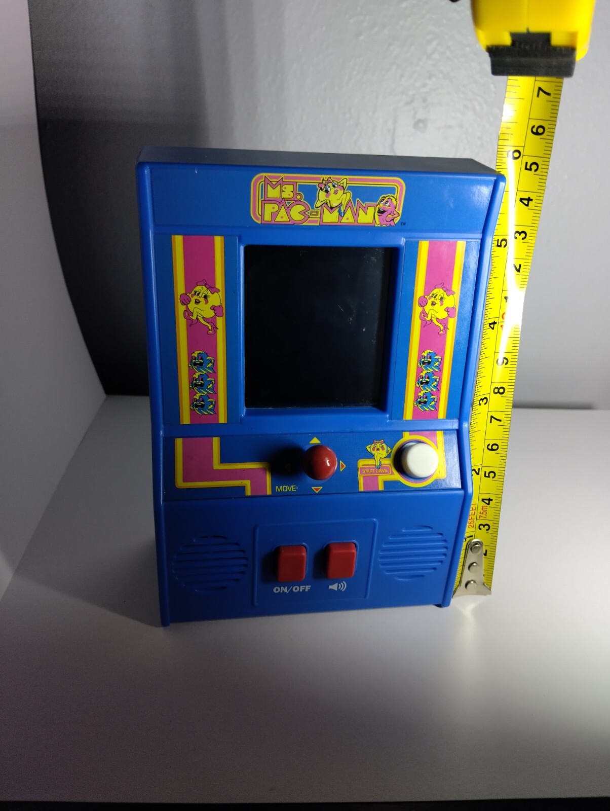 Mrs.Pacman 5 Inch Mini Tested Arcade Game 2018 Bandai Namco entertainment Inc.