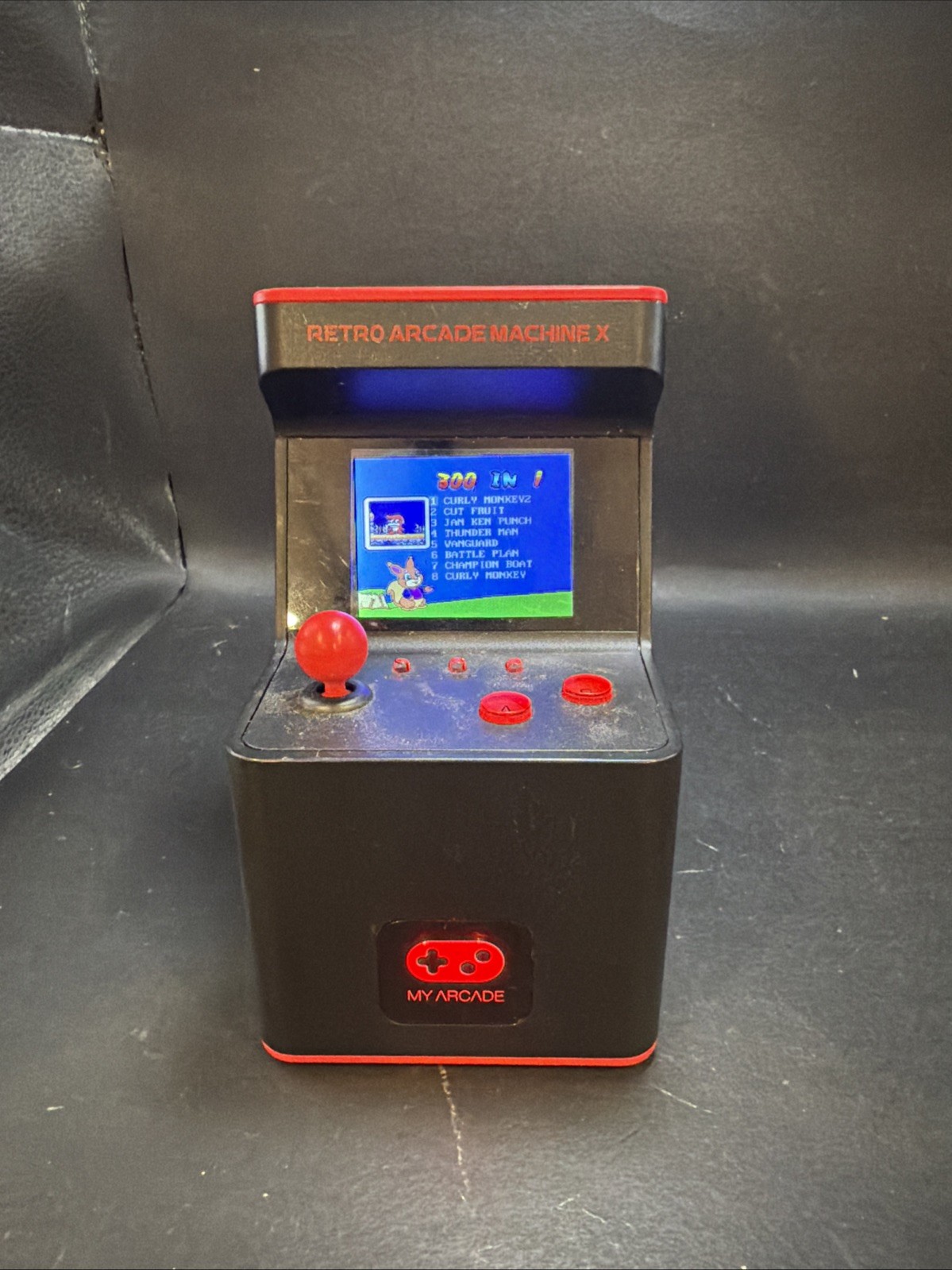 Retro My Arcade Machine X Portable Gaming System Mini Cabinet 300 Games
