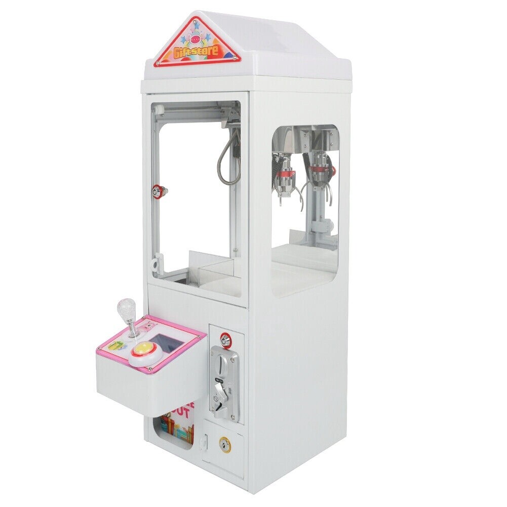 Mini Metal Case Player Claw Crane Machine 110V Candy Toy Grabber Catcher Upgrade