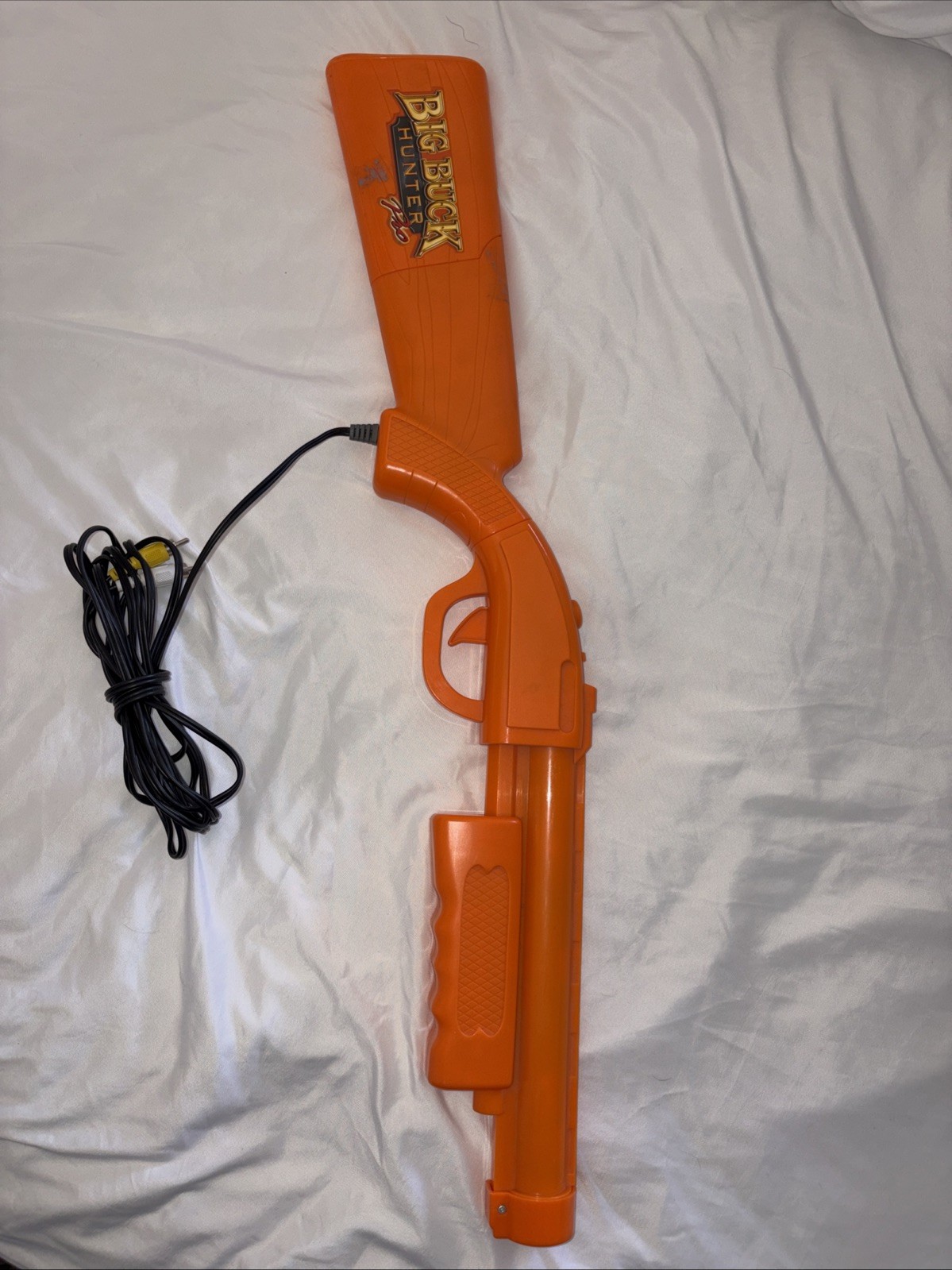 BIG BUCK HUNTER PRO Orange Shotgun Gun Controller Jakks Pacific 2006 No Sensor