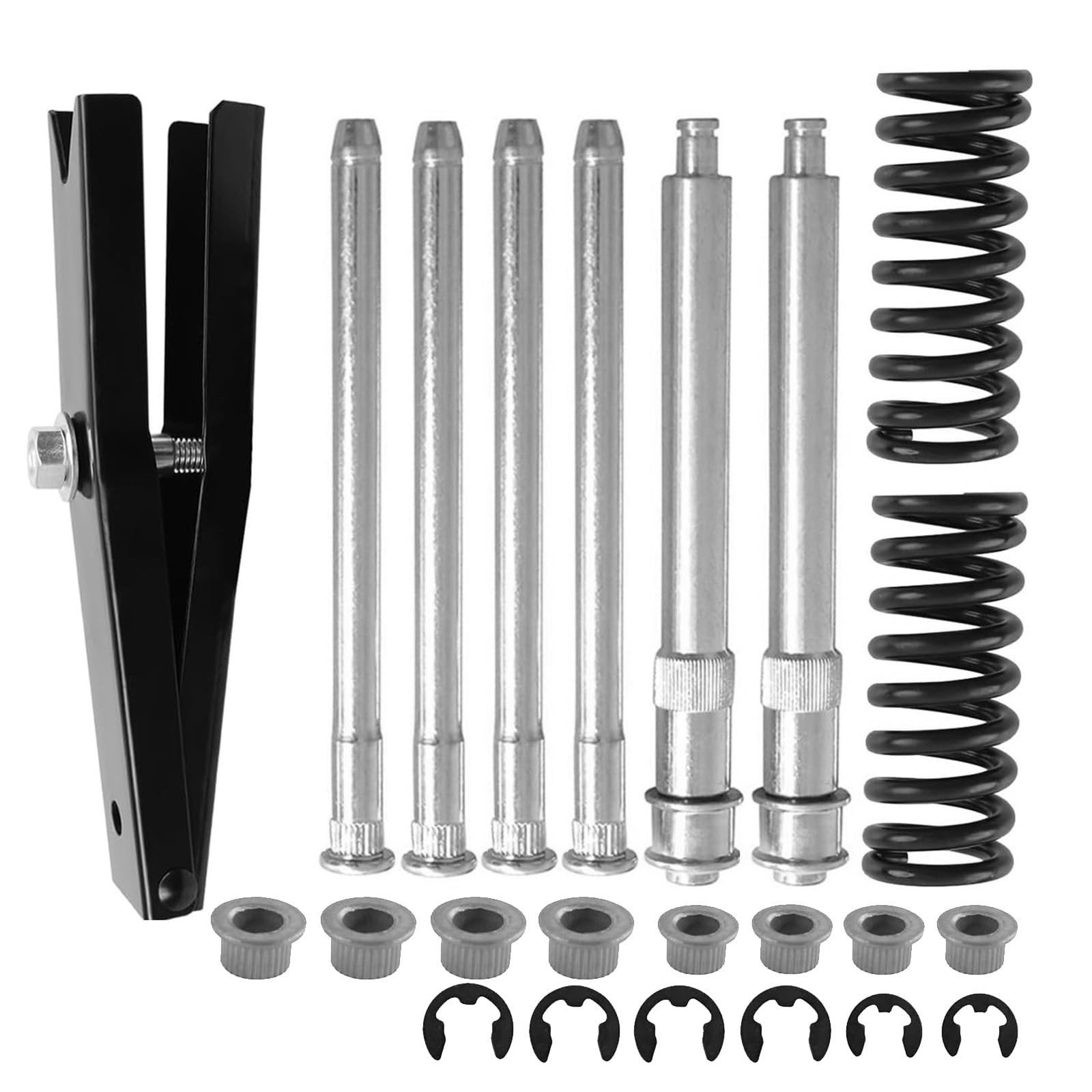 Door Hinge Roller Pin & Bushing Repair Kit with Springs for Chevy GMC S10/S15