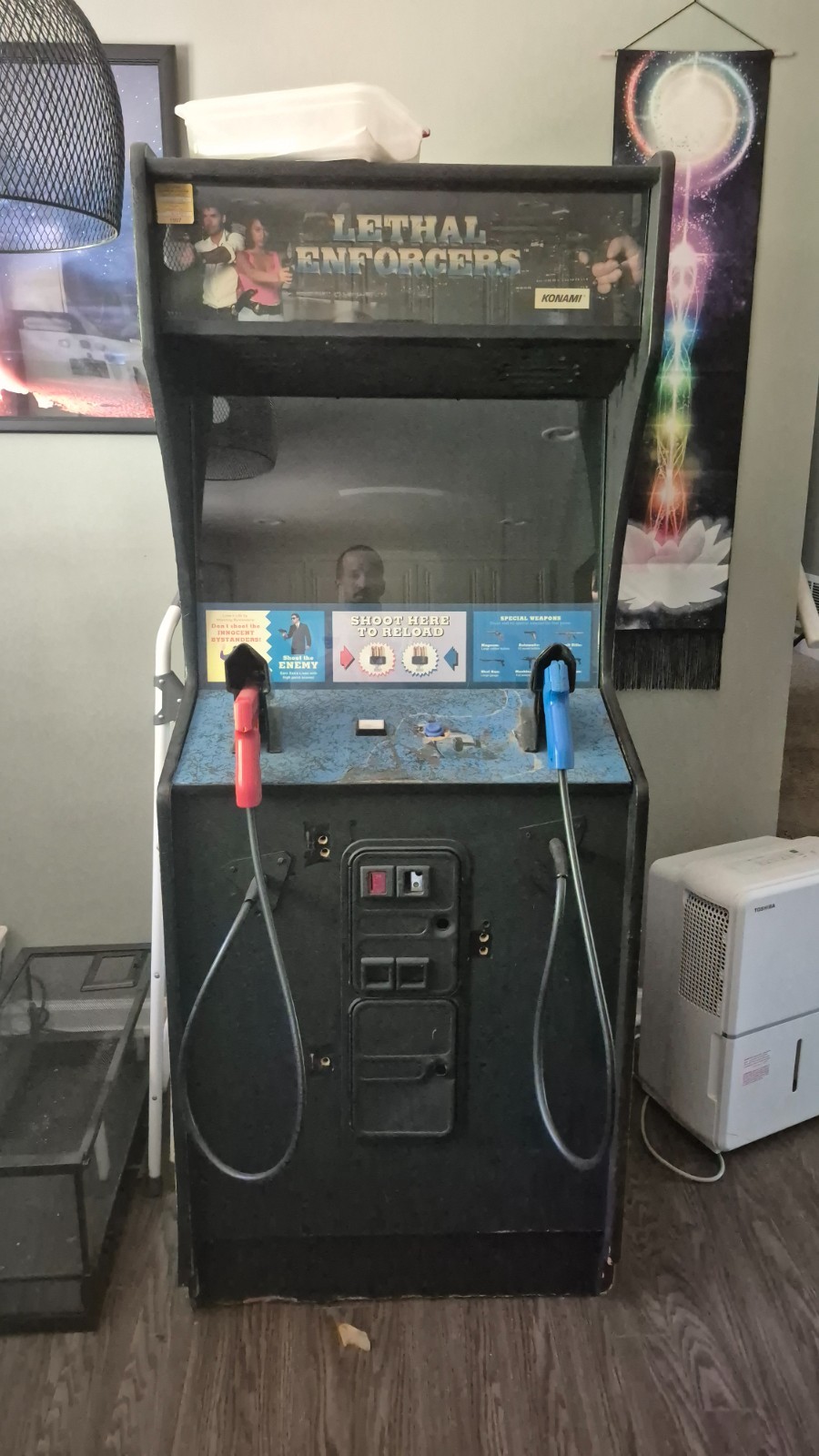 lethal enforcers konami arcade machine