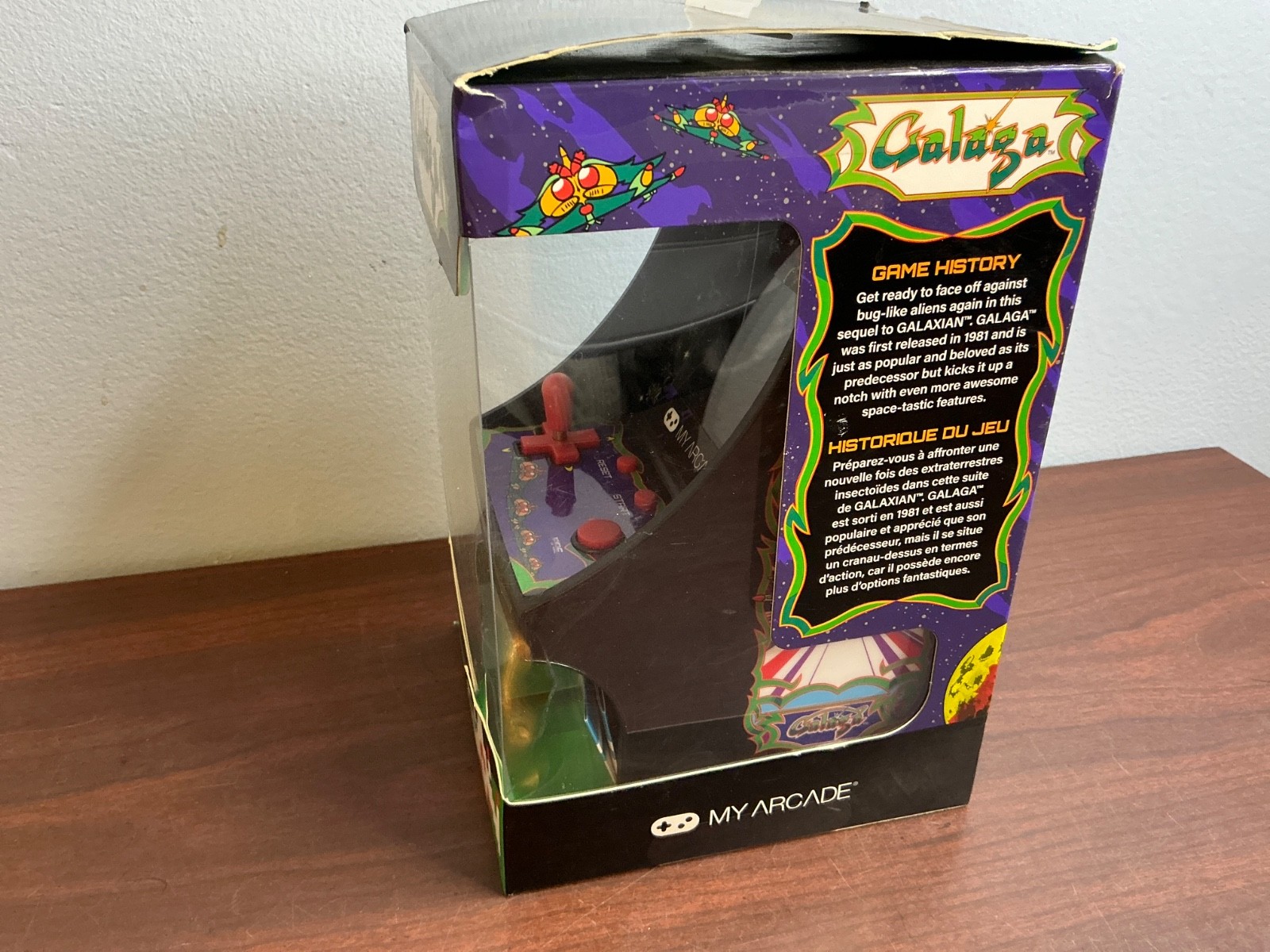 Galaga – My Arcade Micro Player Retro Arcade Handheld Brand New Unopened