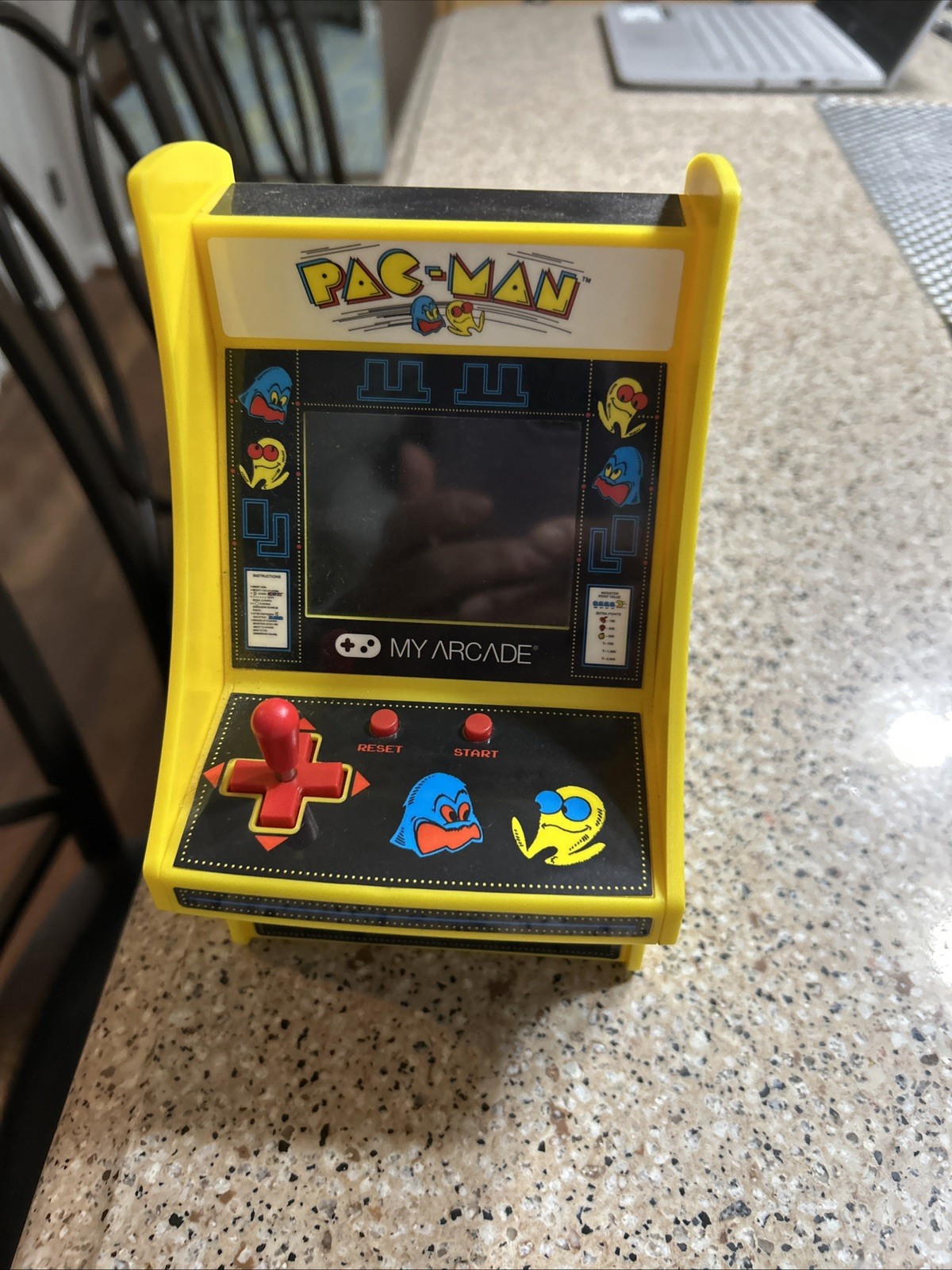 PAC-Man My Arcade Machine Table Top Handheld Mini & Ms PAC Man