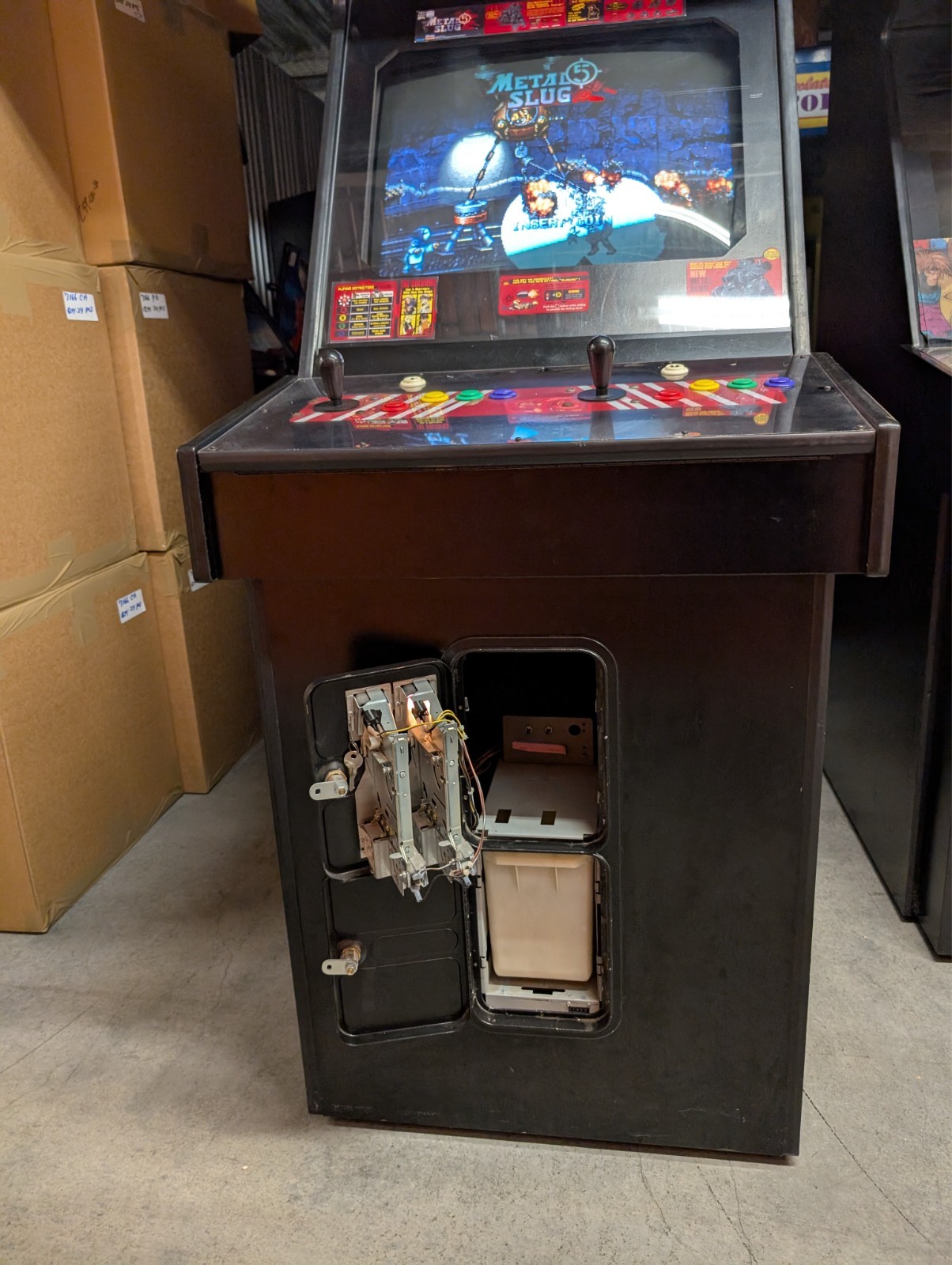 SNK Neo Geo Metal Slug 5 Authentic Arcade Machine – Used in Very Good Condition