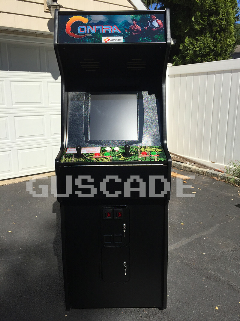 Contra Arcade Machine Konami NEW Full Size Classic Video Game Guscade 