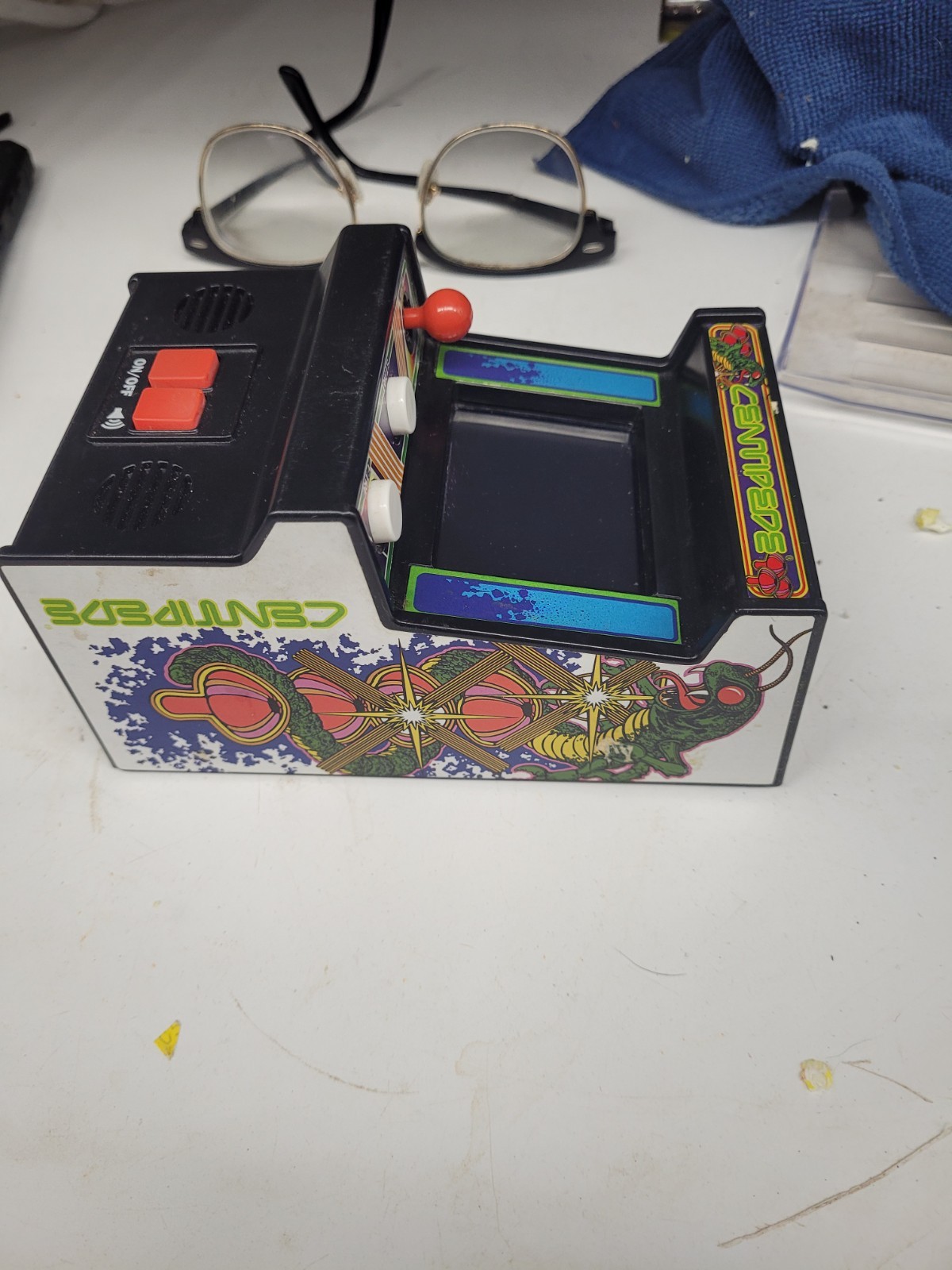 Vintage Game Atari Centipede Hand Held Arcade Machine 1981 Black WORKS Video