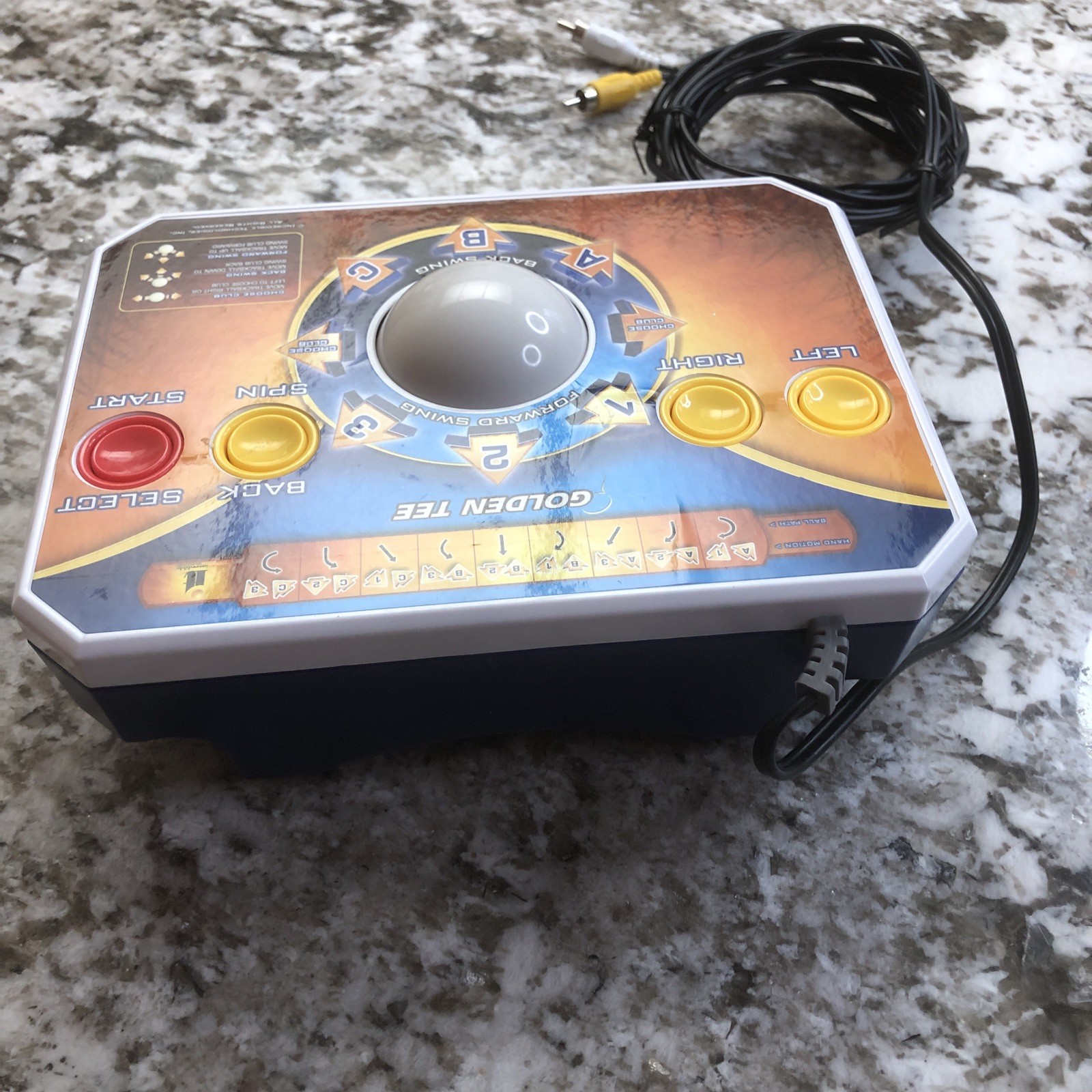 Jakks Pacific Golden Tee Golf Plug & Play TV Arcade Game 2011 Trackball Tested