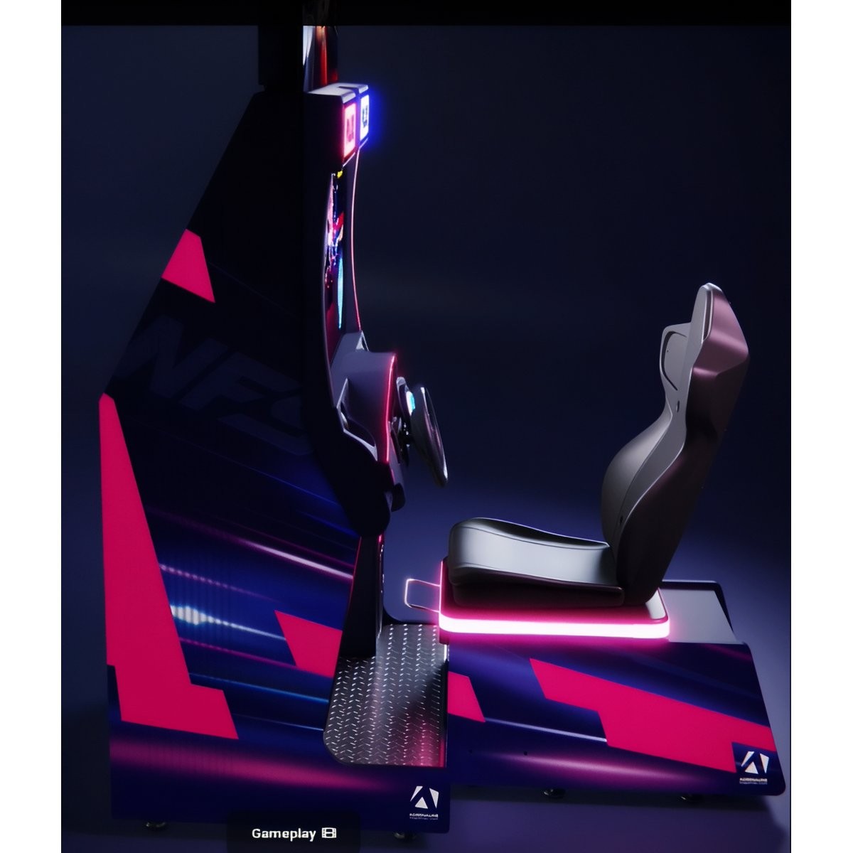 Adrenaline Need For Speed – Heat Takedown Racing Arcade Game