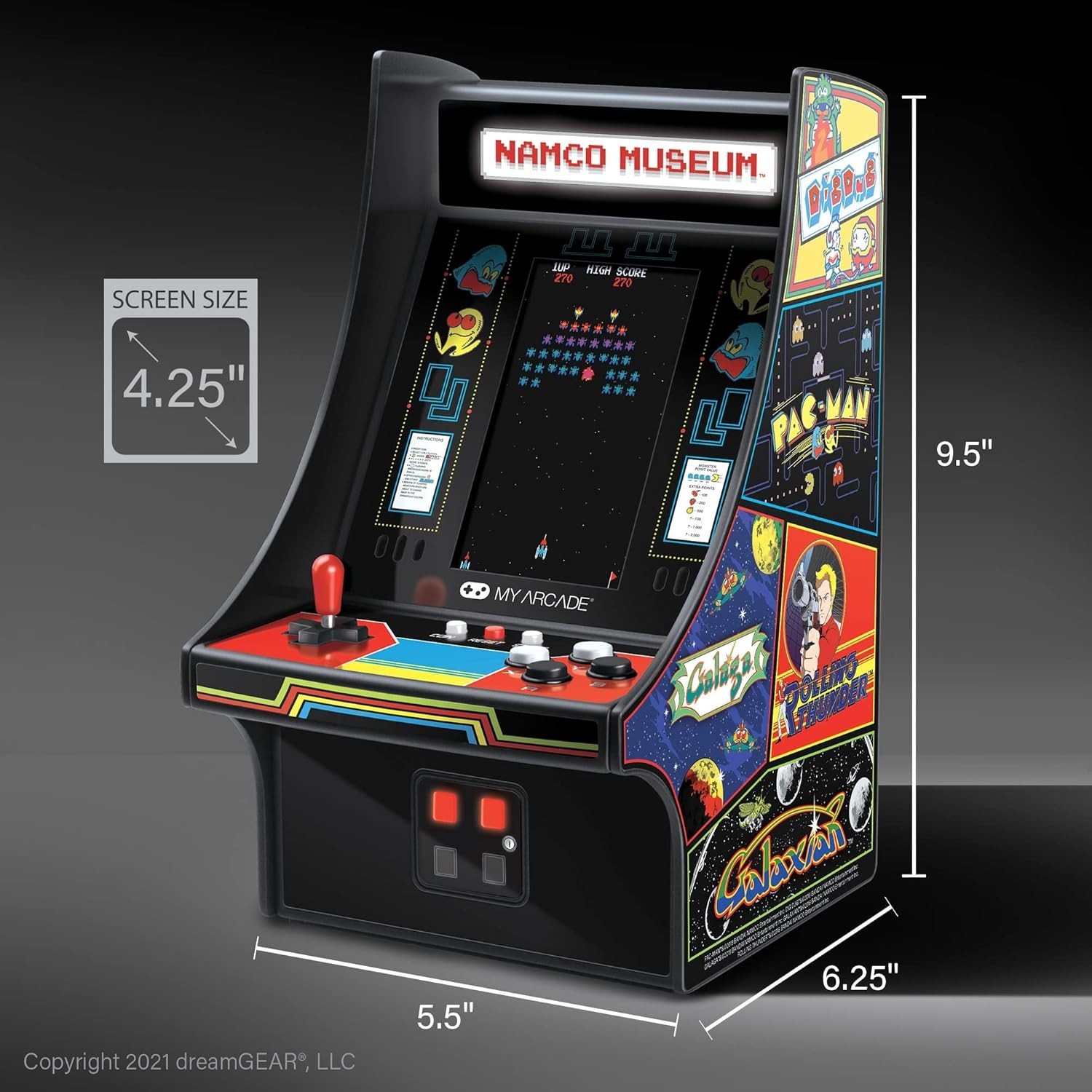 Mini Player 10 Inch Arcade Machine Bandai Namco Museum