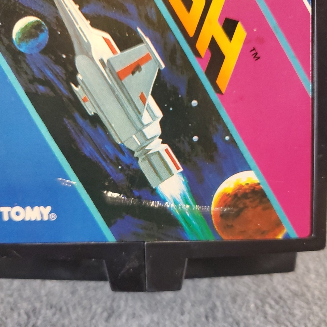 vintage tomy mini arcade cosmic clash space monster ship toy game (READ)
