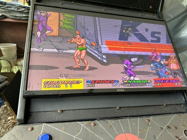 Spider-Man The Video Game Full Size Coin-Op Arcade Machine