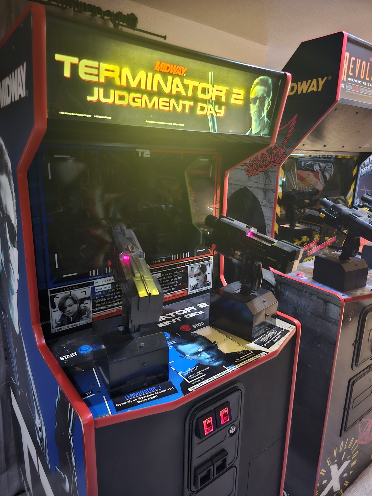 Terminator 2 Judgement Day 1991 Midway Arcade Game