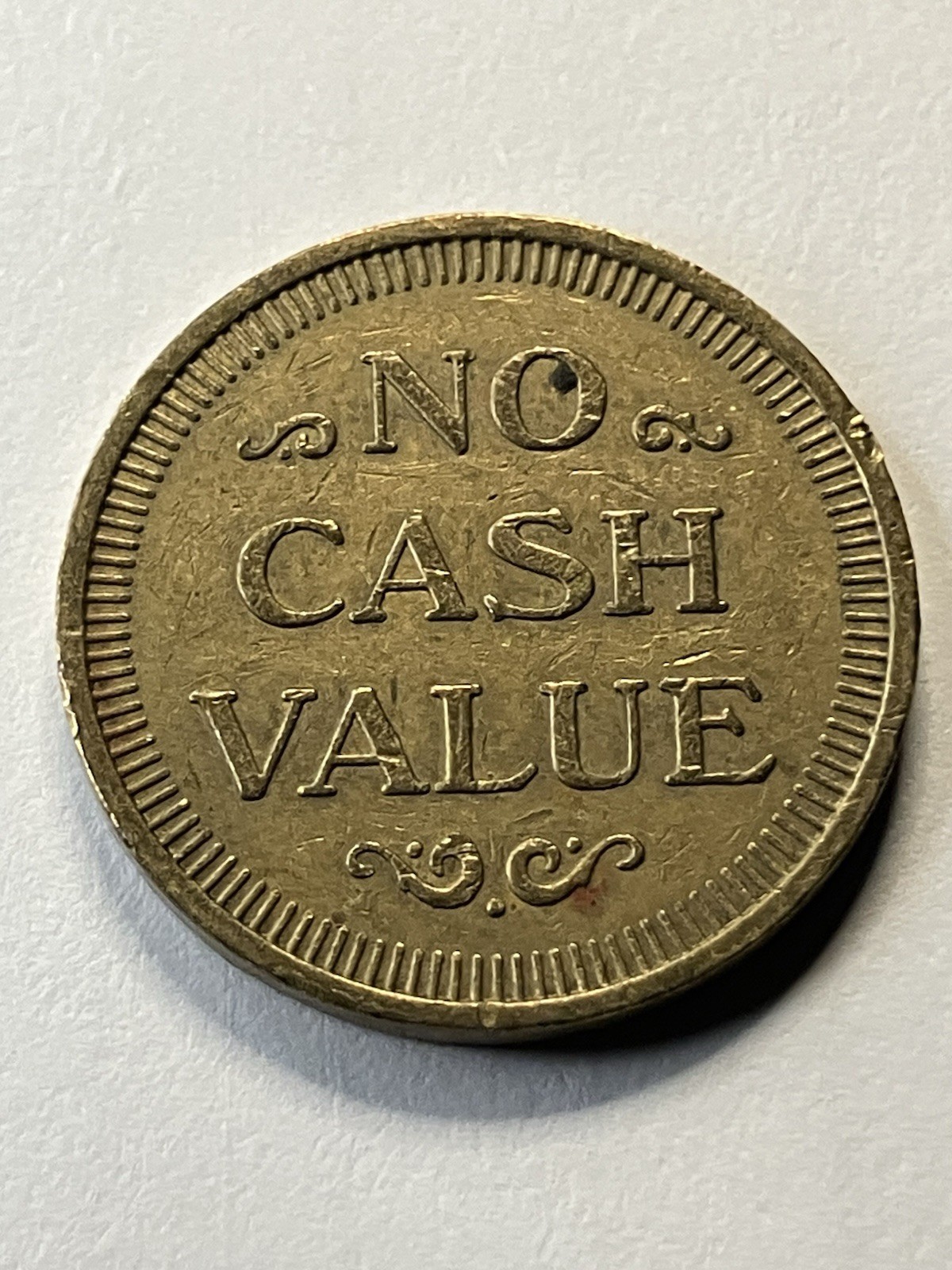 Rare Rubus Game Room Arcade Token Chicago Illinois Defunct #un1