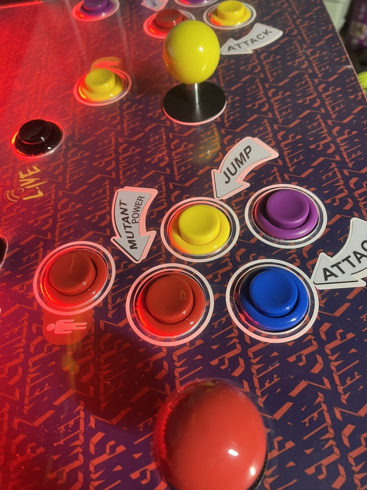 Arcade 1Up X-Men 4 Player Arcade machine (upgraded buttons, marquee)