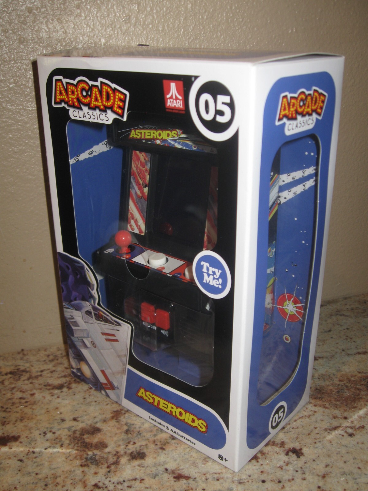 ASTEROIDS Arcade Classics #05 Retro Mini Handheld Video Game Brand NEW Sealed