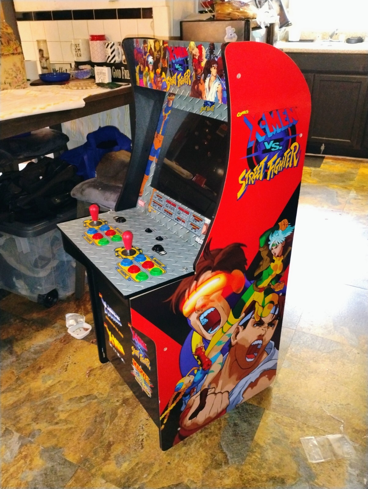 ARCADE1UP -4 Foot Arcade Machines, (Mortal Kombat II)