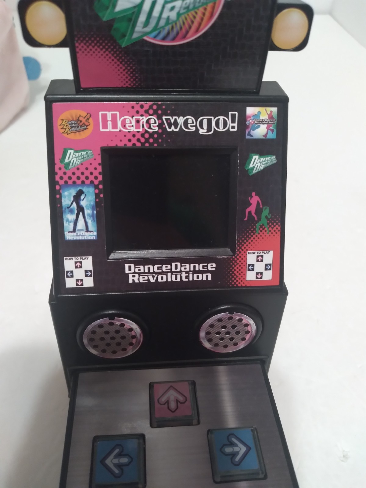 SUPER IMPULSE BOARDWALK ARCADE DANCE REVOLUTION MINI TABLE TOP GAME