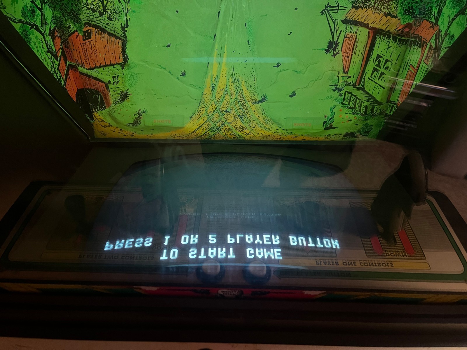 1977 Boot Hill Arcade Machine by Midway Co. RARE & WORKING!
