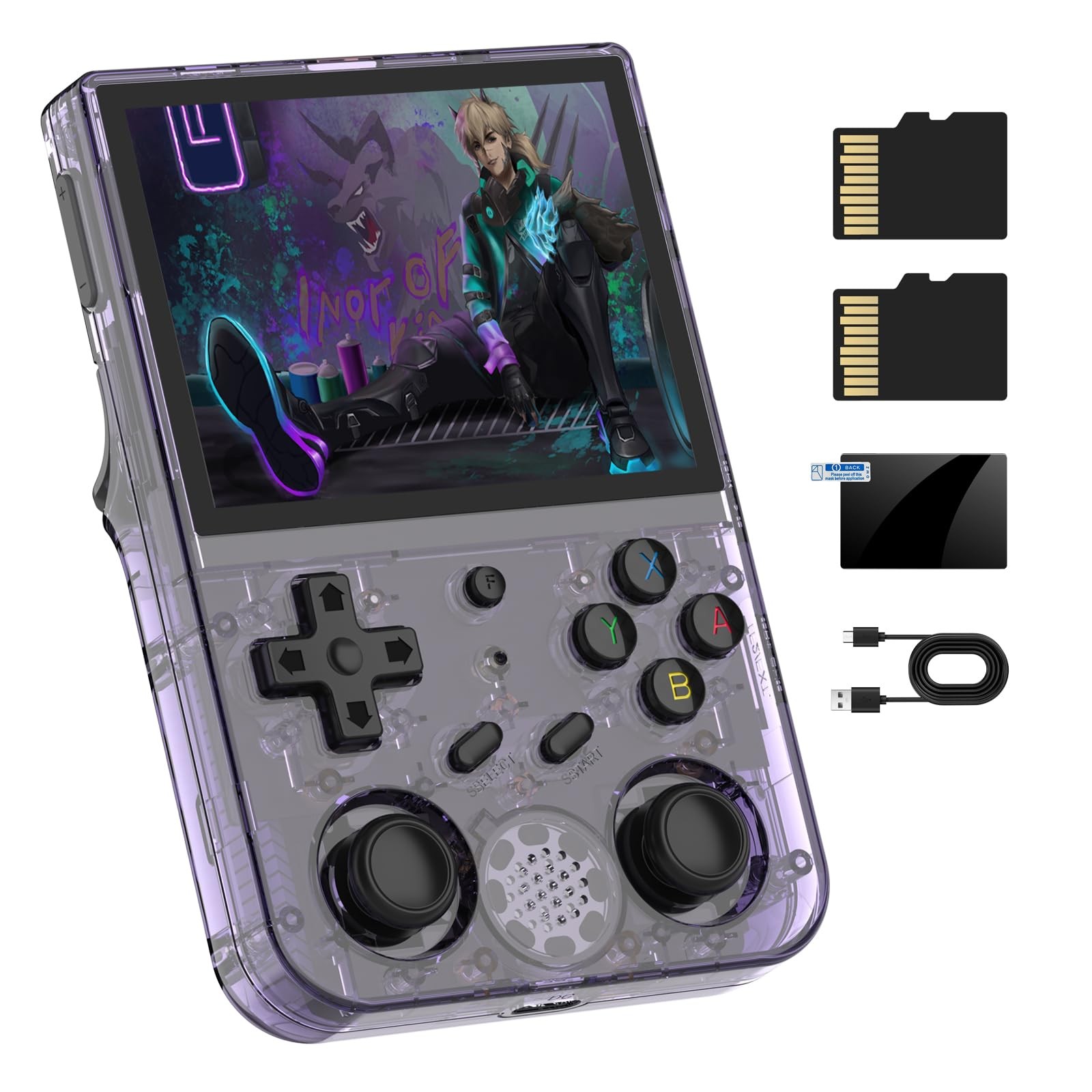 RG353V Retro Video Handheld Game Console 3.5″ IPS 4.9 x 3.2 x 0.8 inches