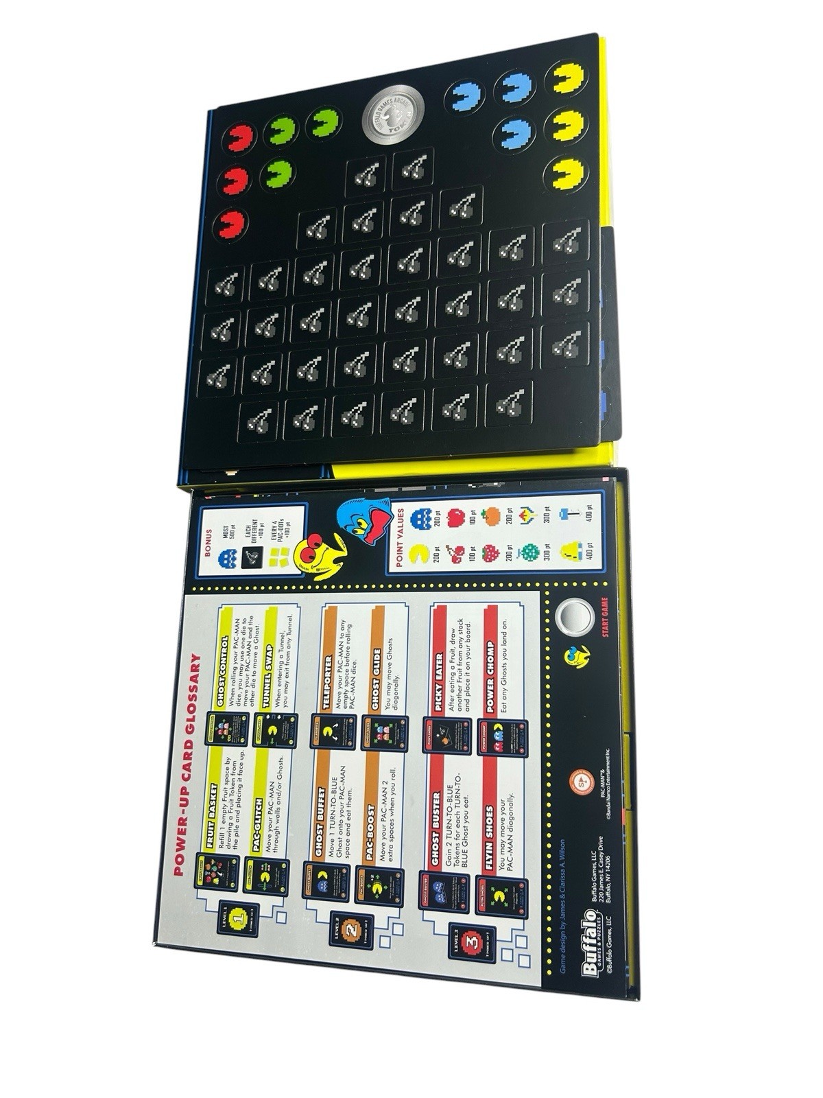 Ultimate PAC-MAN Board Game – Retro Arcade Classic! – Official Licensed Open Box