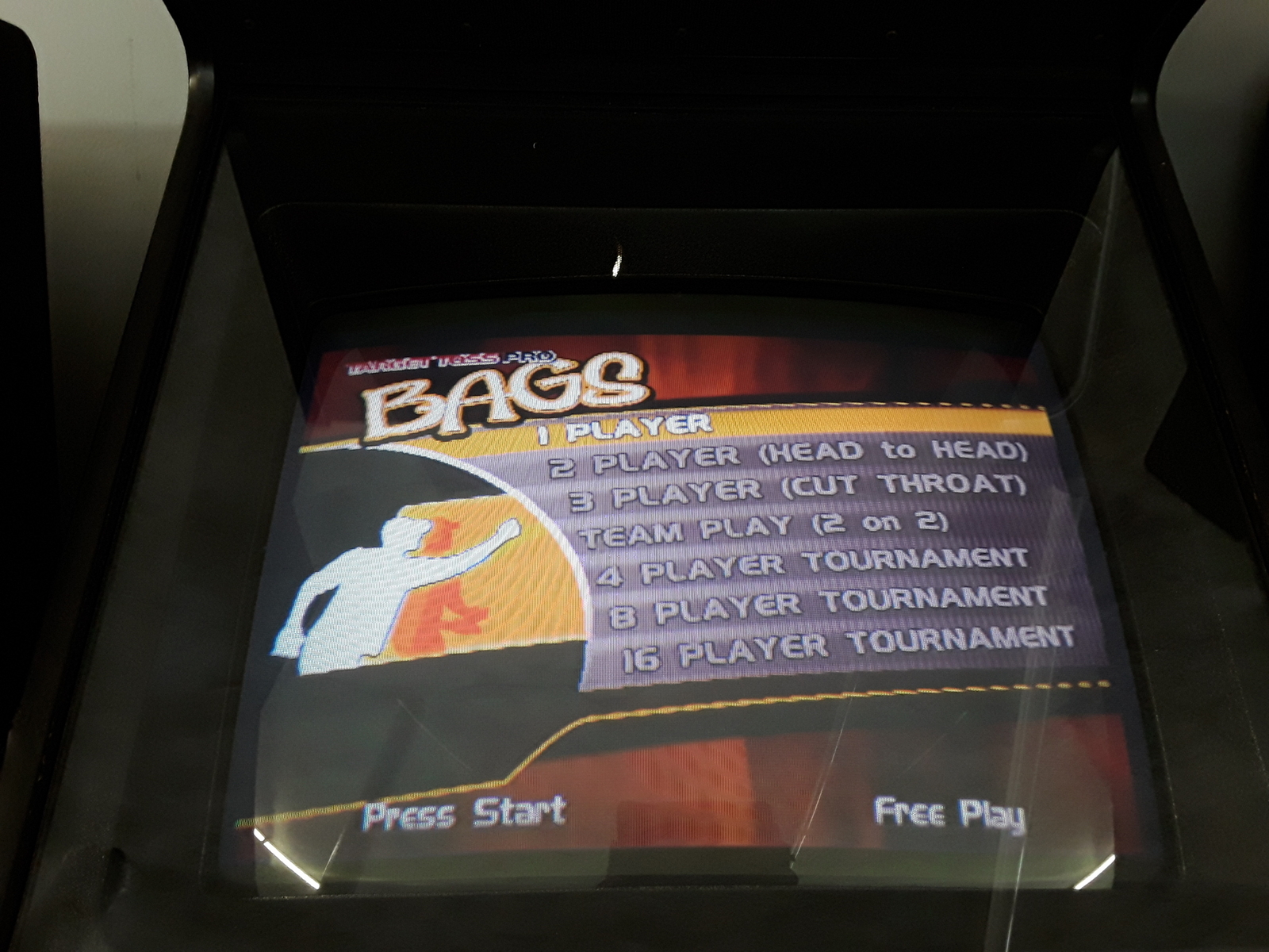 Target Toss Pro-Bags Video Arcade Game by IT