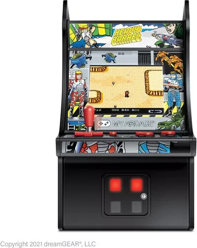 My Arcade DGUNL-3205 Heavy Barrel Micro Player Retro Arcade Machine – 6 Inch New