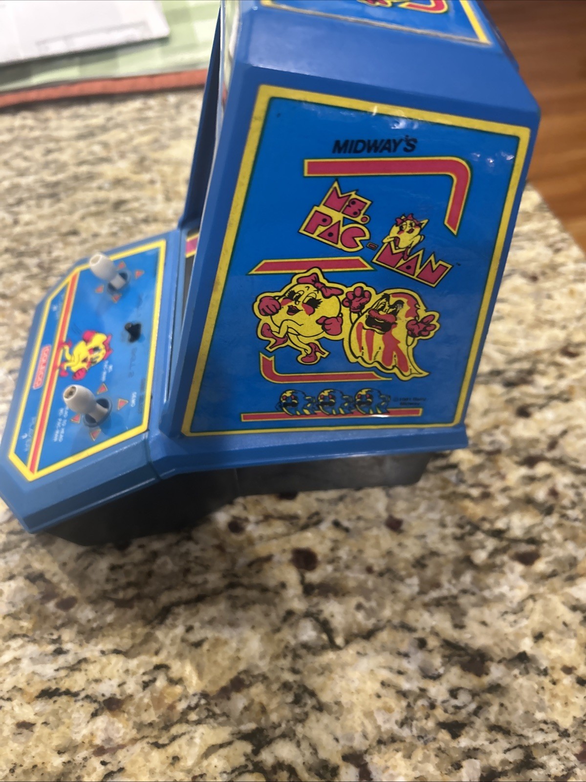 Coleco Bally Midway 1981 Ms. PAC-MANTabletop Arcade Video Game Tested No Cover