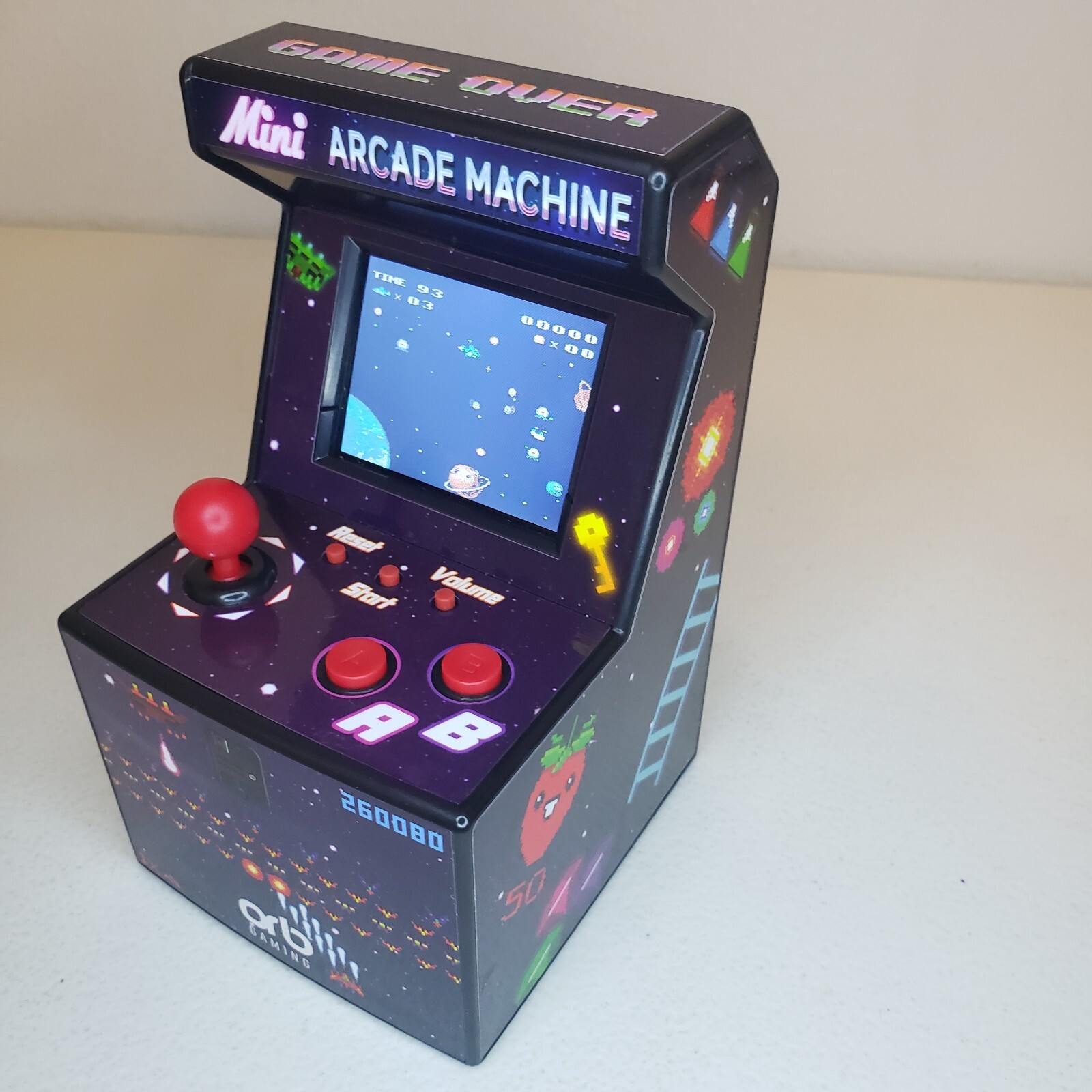 It’s A Fun Orb Gaming Game Over Mini Arcade Machine With 240 Games Tested Works