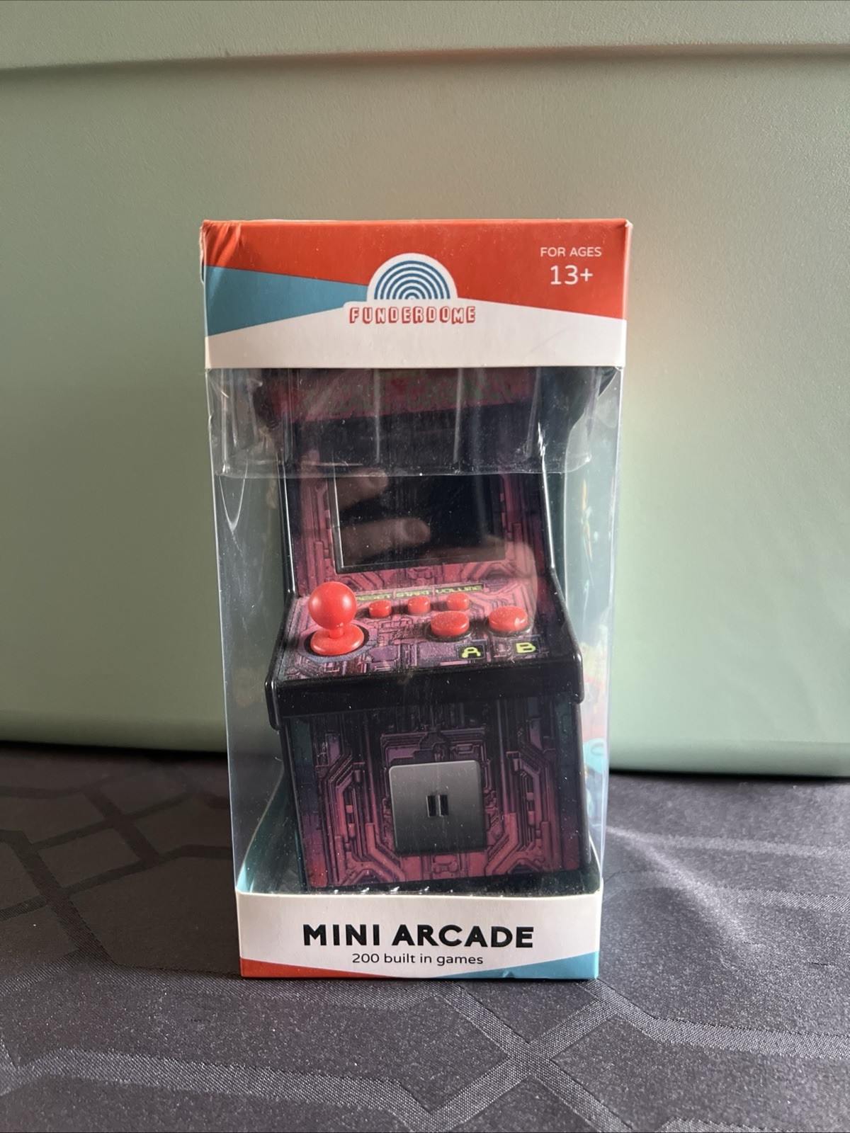 MINI ARCADE CABINET CONSOLE 200 IN 1 RETRO VIDEO GAMES FAMILY SPORT HANDHELD