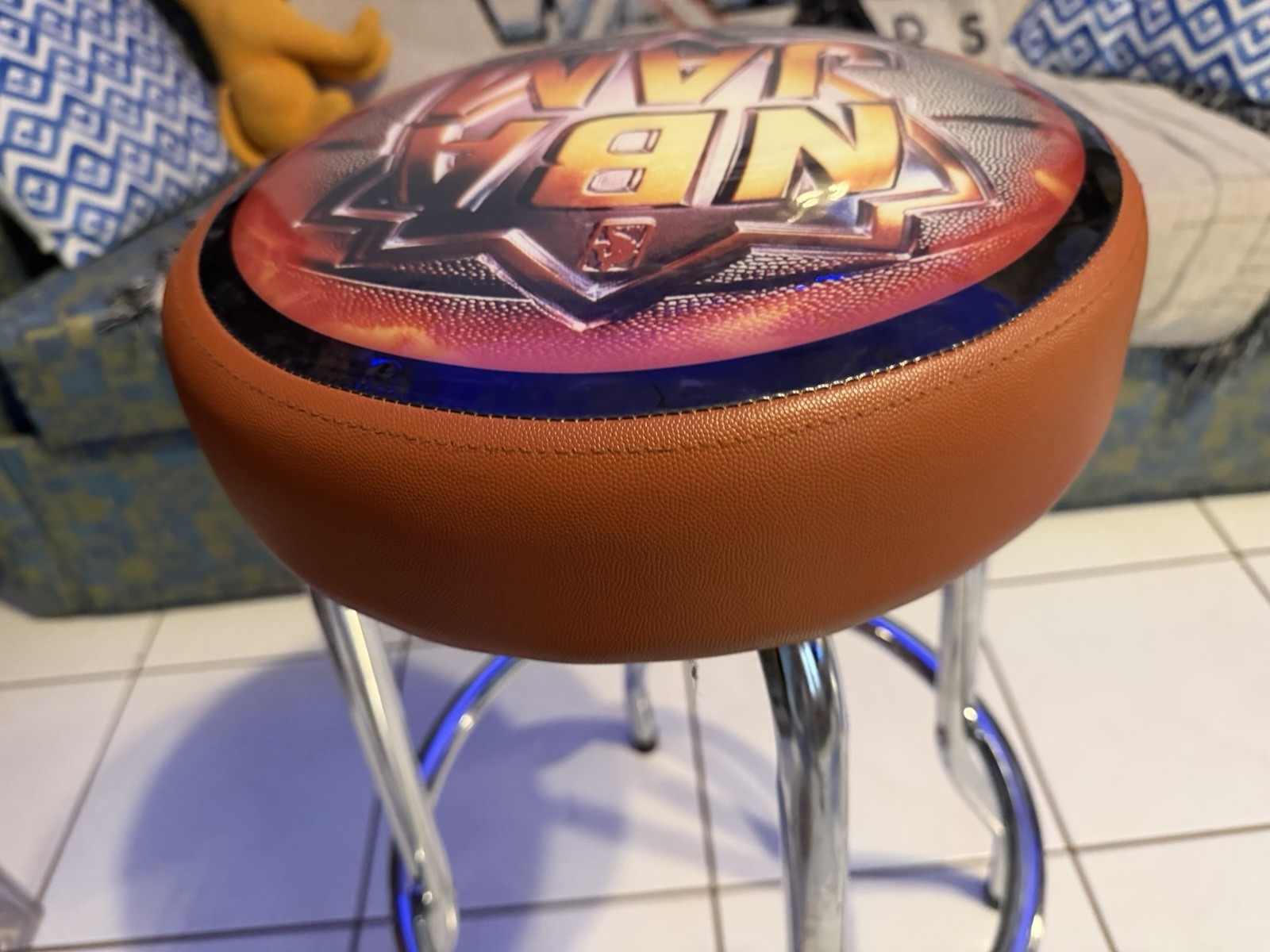 Arcade 1Up NBA Jam Arcade Stool Exclusive And RARE Design