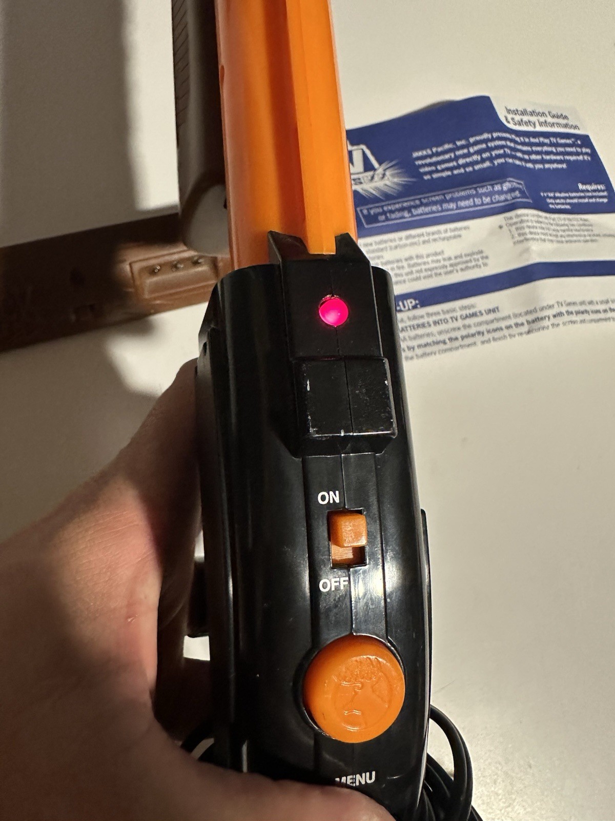 Jakks Pacific Big Buck Hunter Pro – Plug & Play Arcade Game Gun And Sensor Works