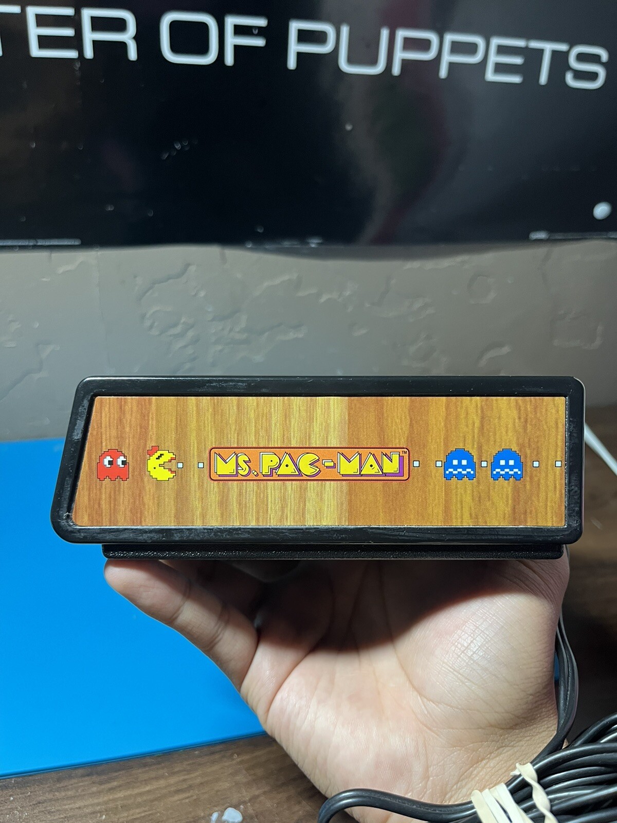 2004 Ms Pac-Man Plug and Play Wireless TV Arcade 7 In 1 Game Namco Jakks Pacific