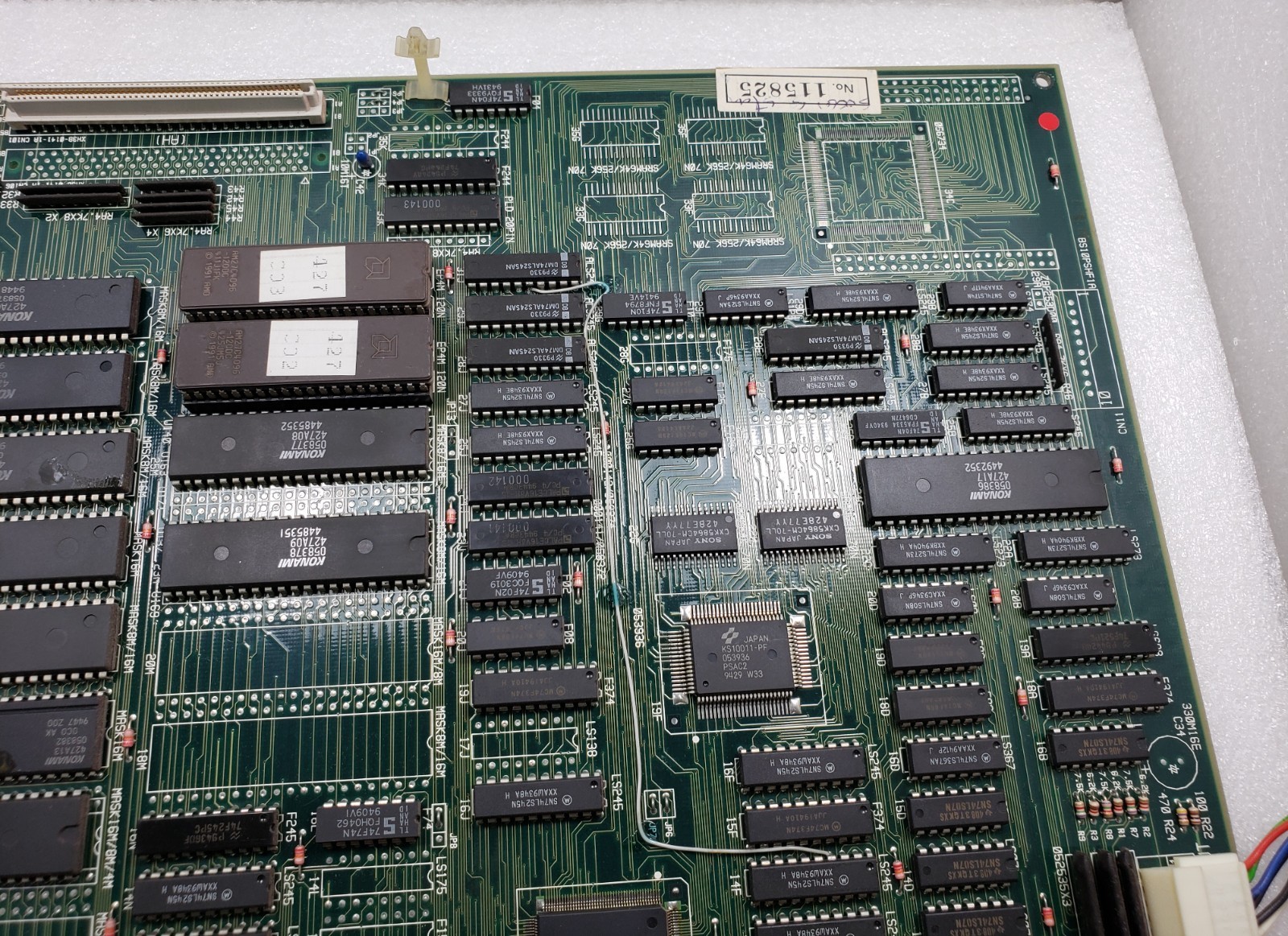 Konami System GX SUB PCB TYPE 3 PWB 354836A Video Arcade Game