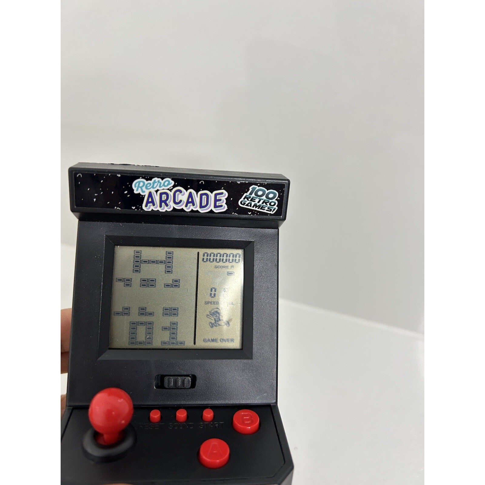 Retro Arcade 100 Exciting Games Mini Plastic Game Machine (Tested)