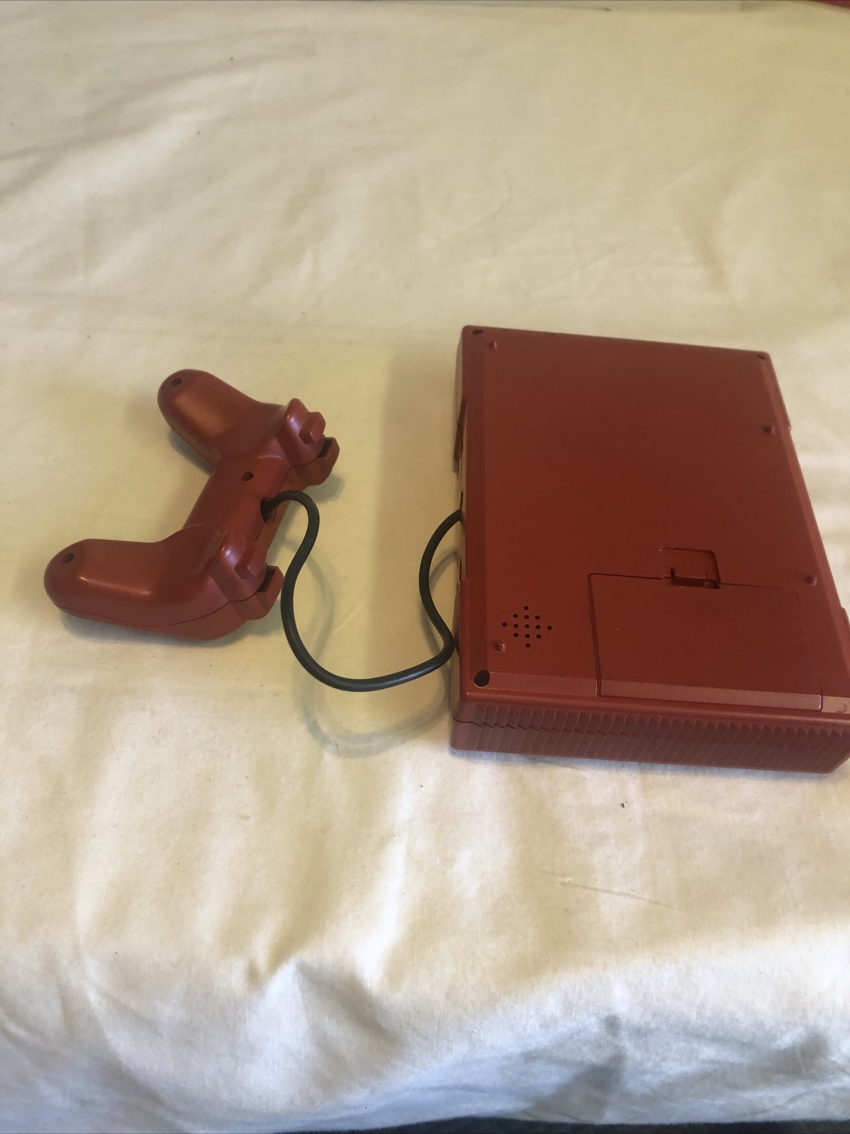 Retro BZ Blockzone Mini Handheld Portable Video Game Color Red Used