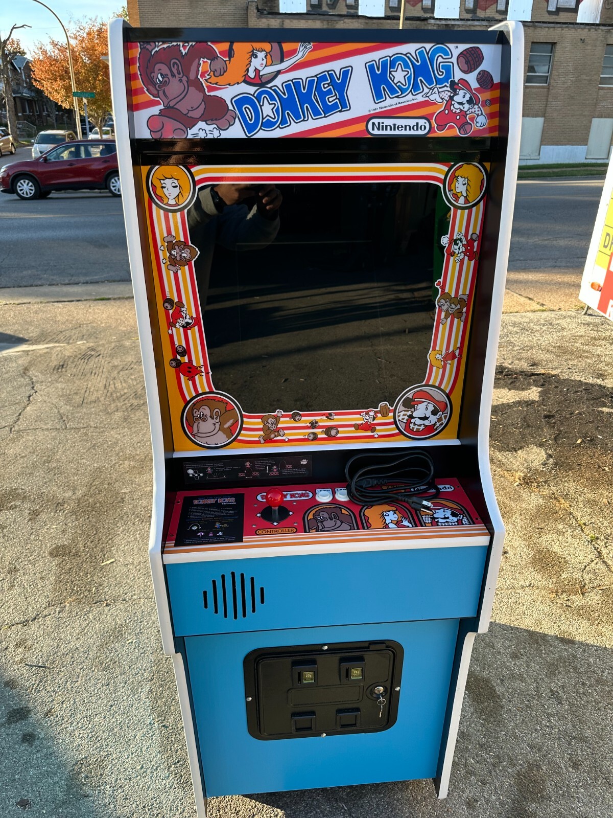 Donkey Kong Arcade Game, lots of new parts, Sharp with 60 games -Free shipping