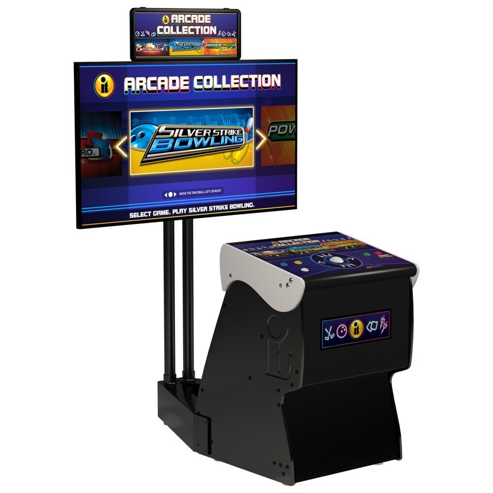 Incredible Technologies Arcade Collection-Silver Strike, Bags & Power Putt-Stand