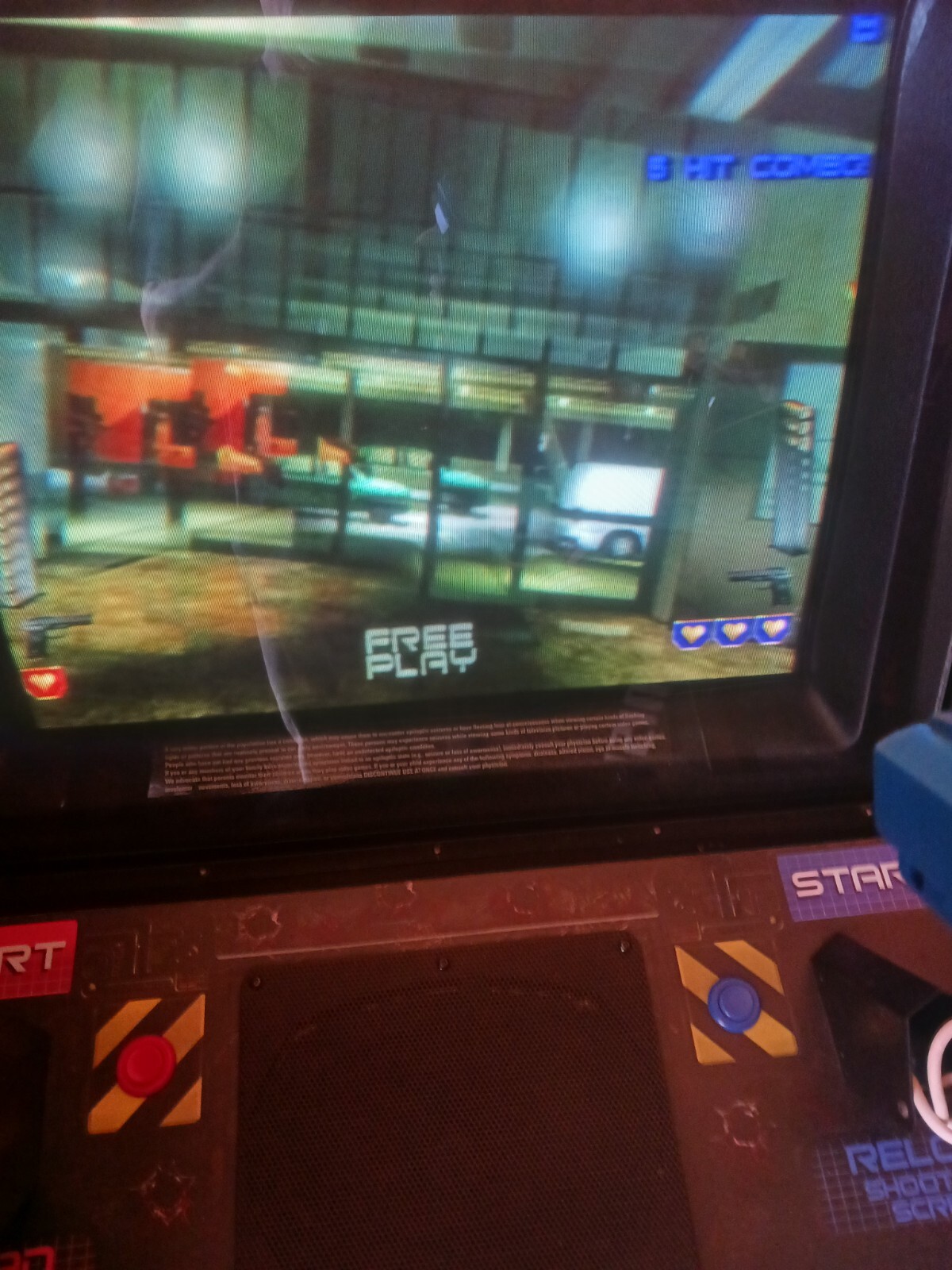 Target Terror Coin-op Arcade Machine By Raw Thrills