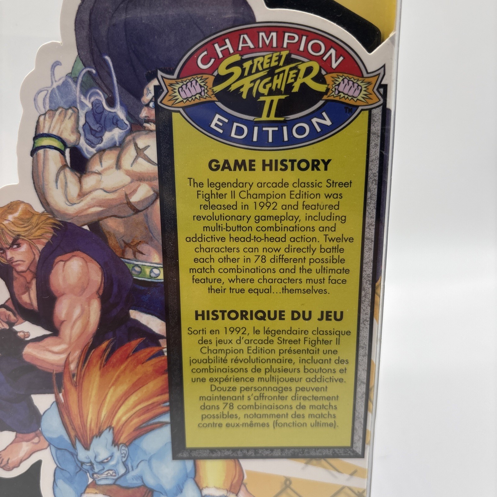 🔥Street Fighter 2 Champion Edition Micro Player Retro Arcade Mobile Game