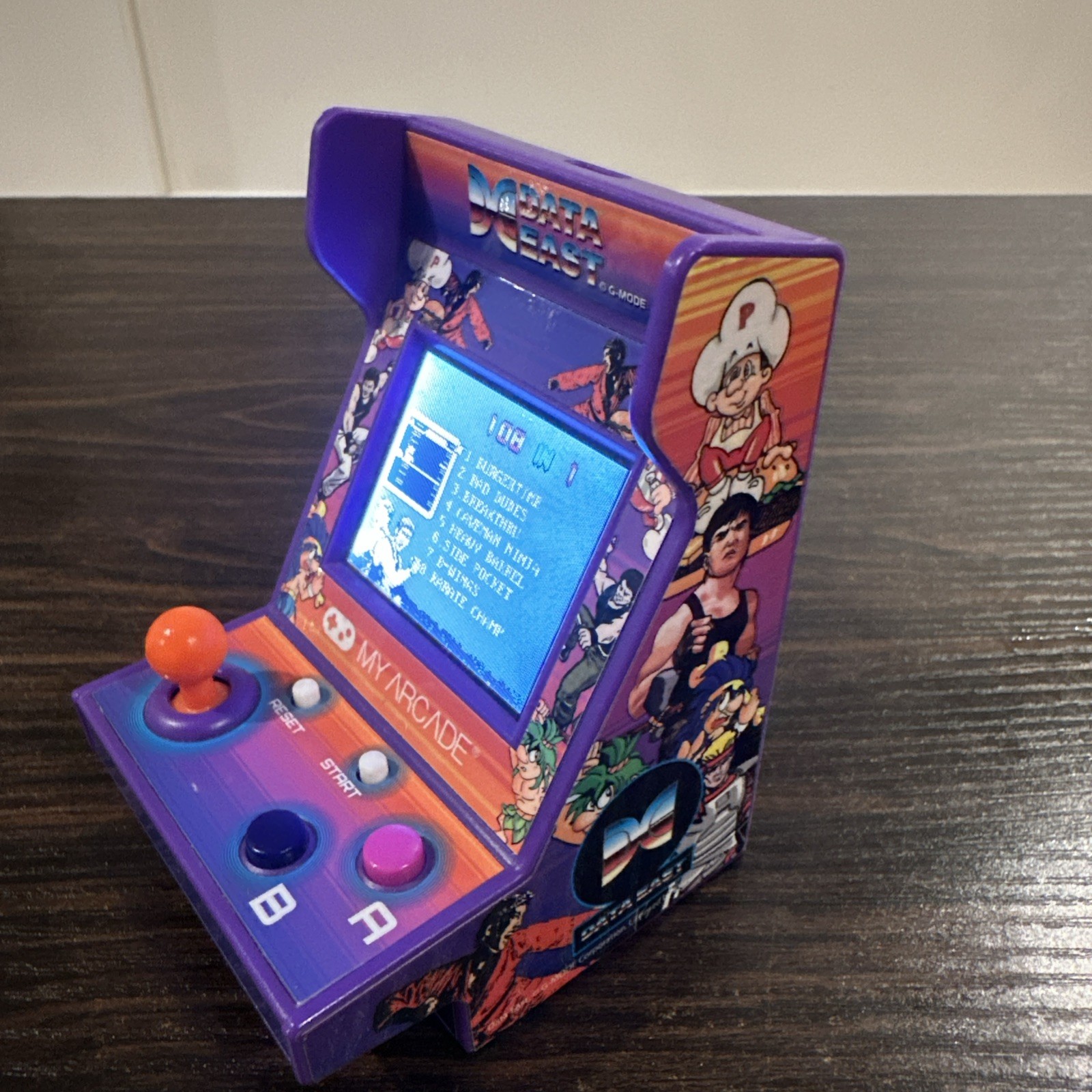 MyArcade Data East Hits Playable Mini Arcade Machine TESTED & WORKS!