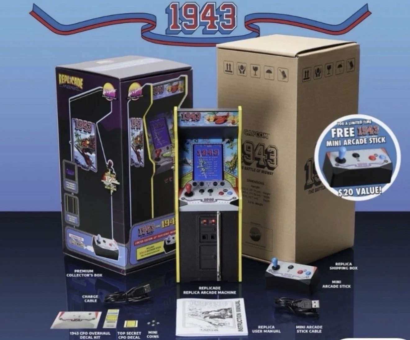 New Wave Toys 1943 x Replicade