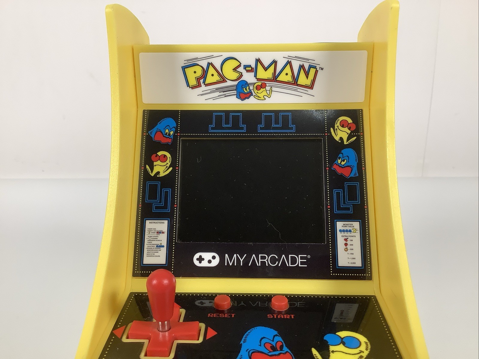 Namco Bandai PAC-MAN Mini Retro Arcade Game! Working