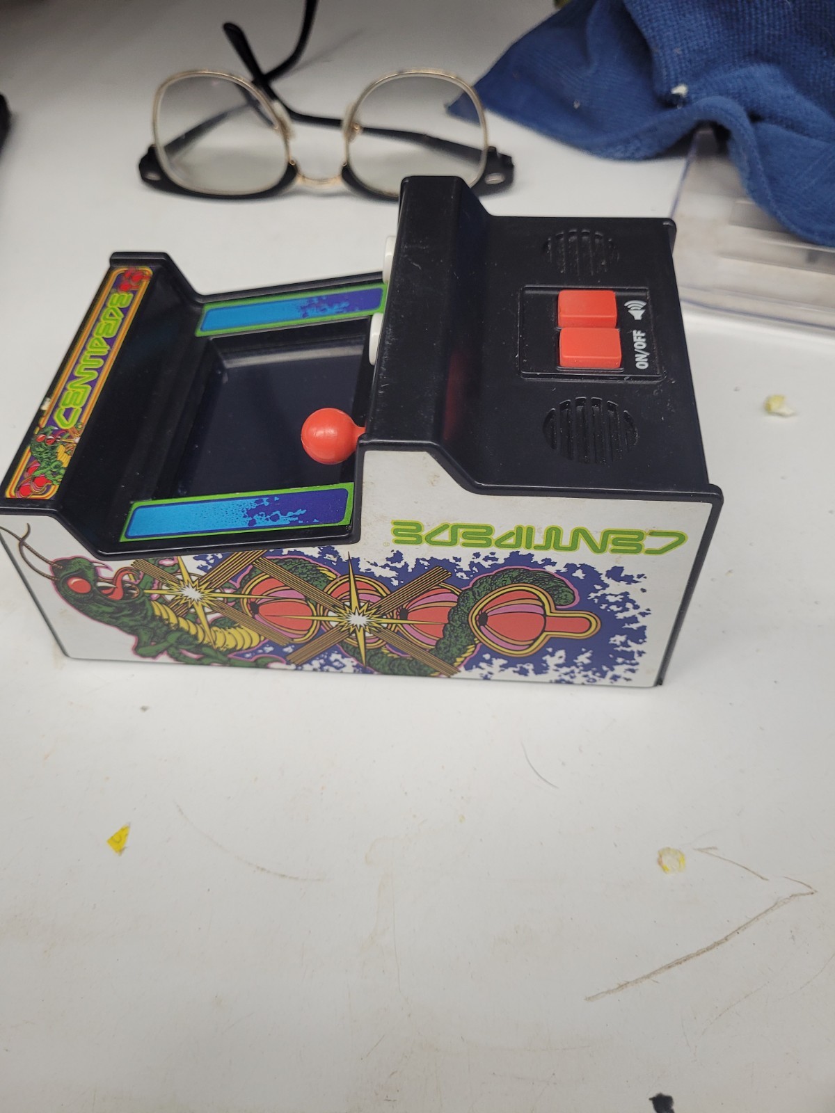 Vintage Game Atari Centipede Hand Held Arcade Machine 1981 Black WORKS Video
